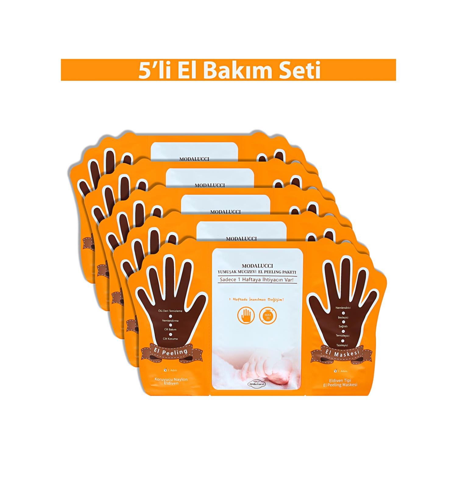 LUPIX HAND PEELING - PEELING HAND PEELING MASK 5 PIECE - Buy Online on GoSupps.com