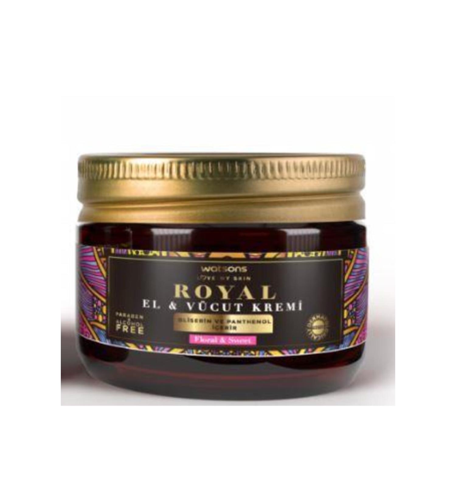 Watsons Royal Hand and Body Cream Floral Scented Intensive Moisturizer 250ml PR