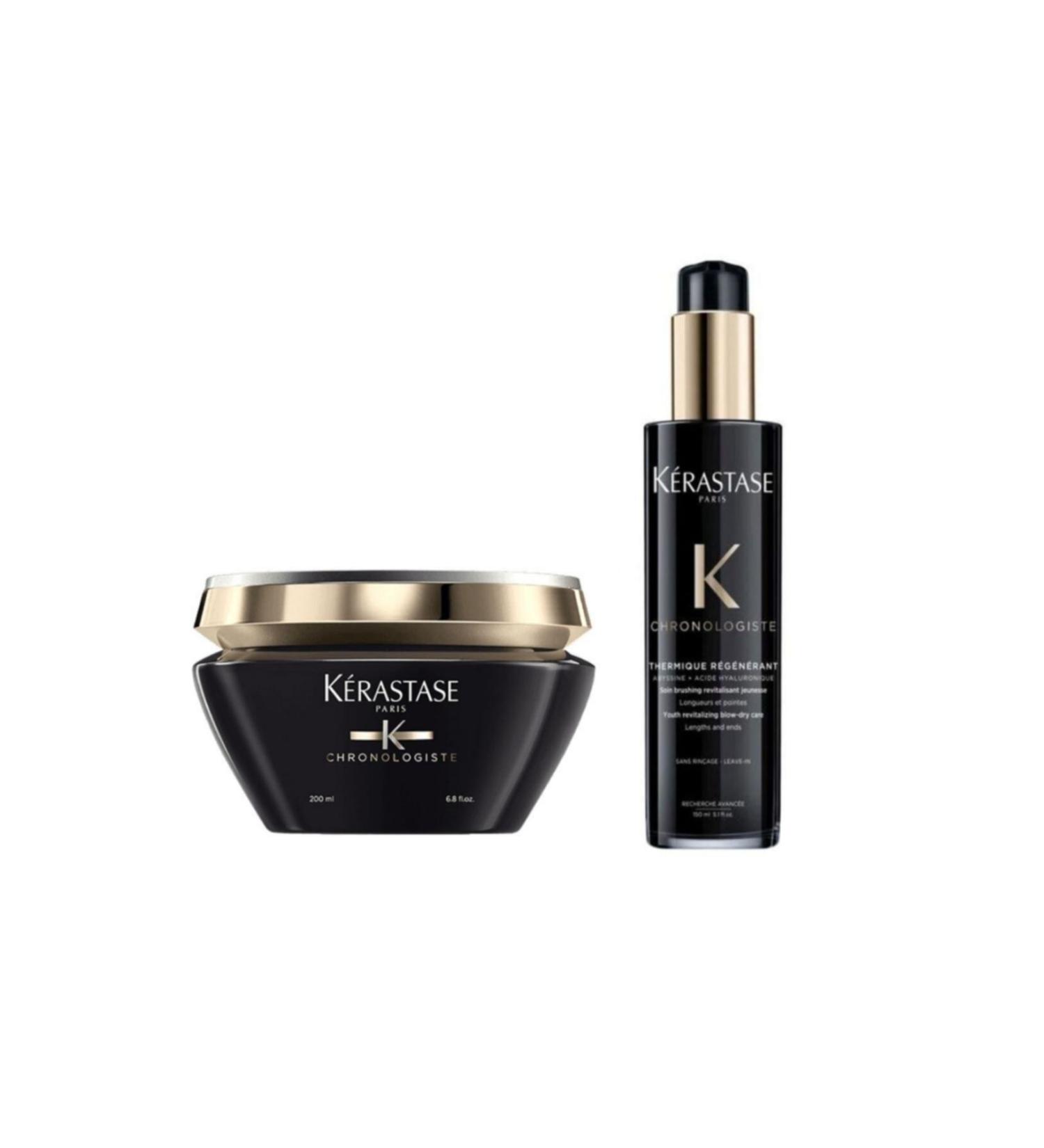 Kerastase Chronologiste Caviar Mask 200 ml + Thermique Heat Protection Cream 150 ml