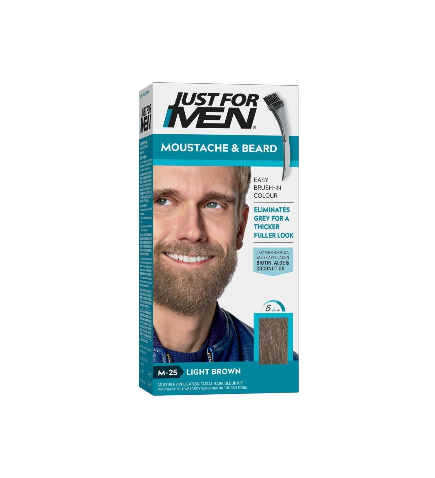 Lws Beard and Moustache Dye Light Brown. M-25