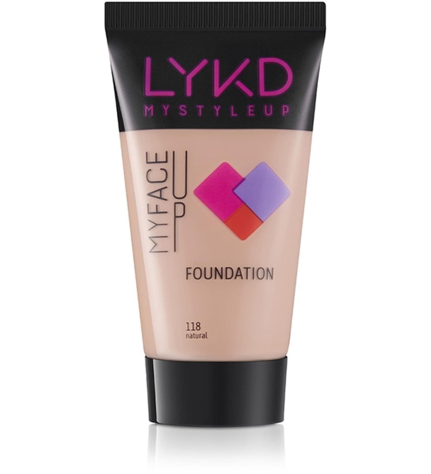 Lykd Foundation 118 Natural - Buy Online on GoSupps.com