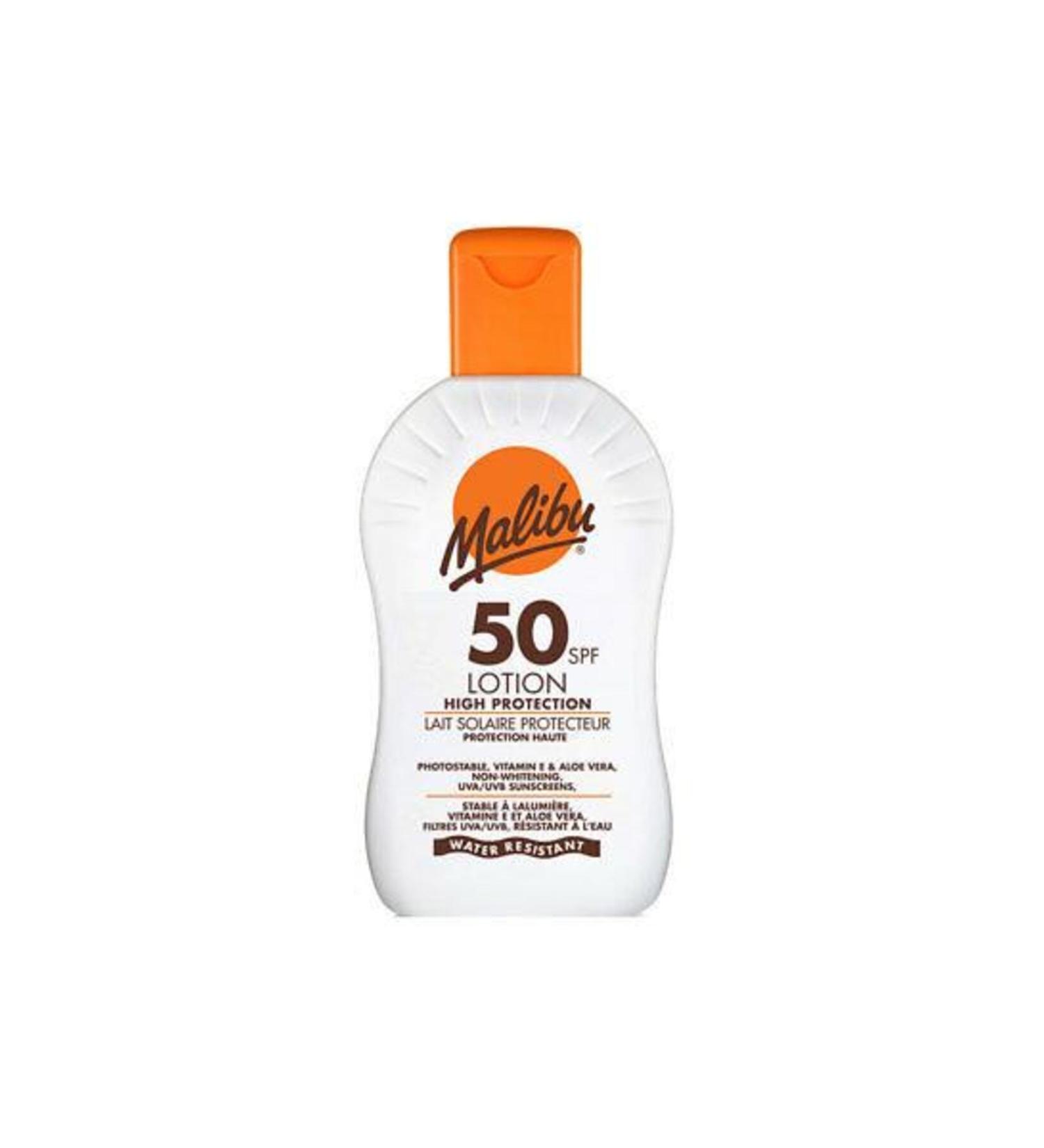 Malibu Sunscreen Lotion Spf 50 200 ml