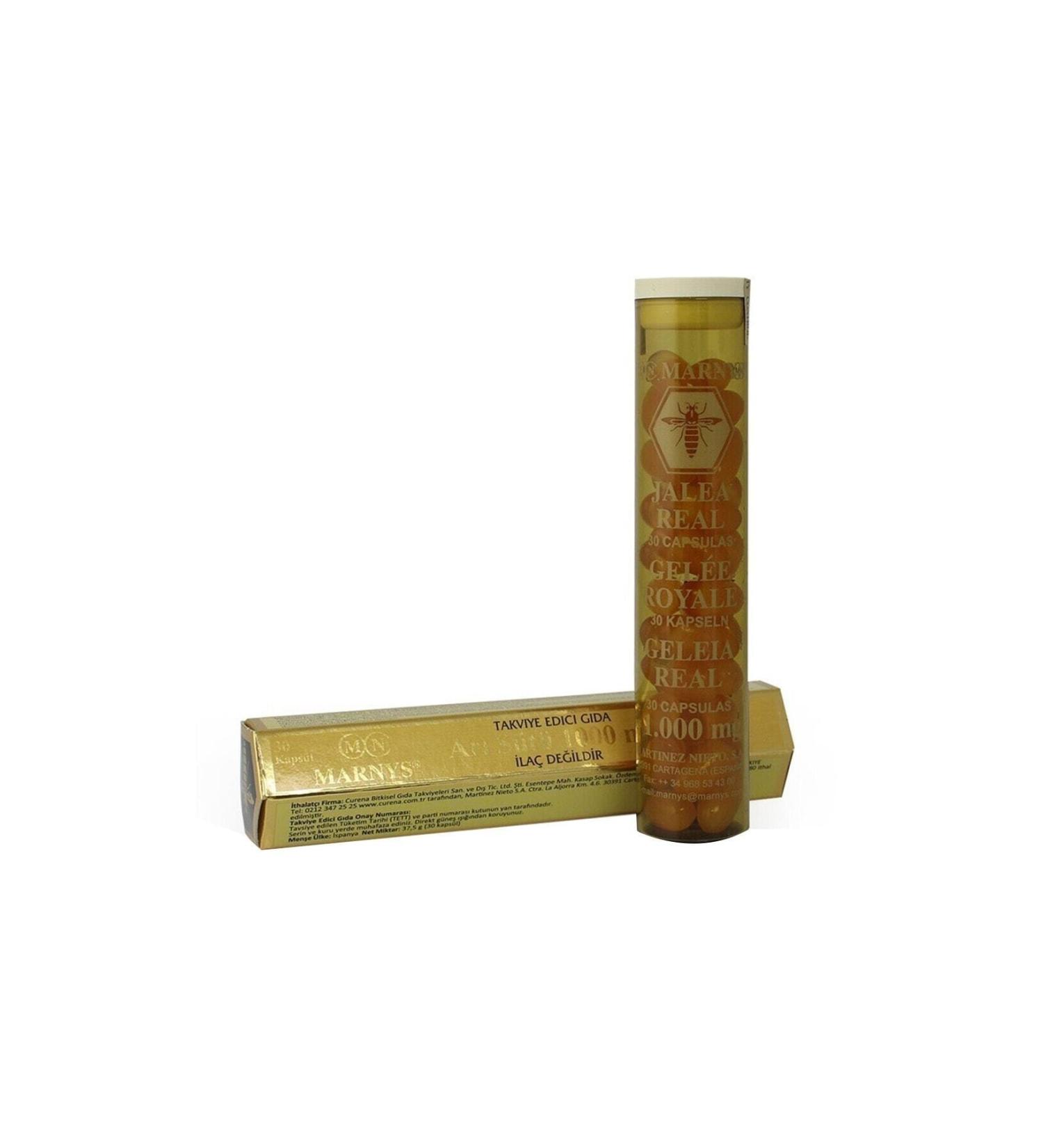 Marnys Royal Jelly 1000 Mg (Royal Jelly) 30 Capsules 8410885080219