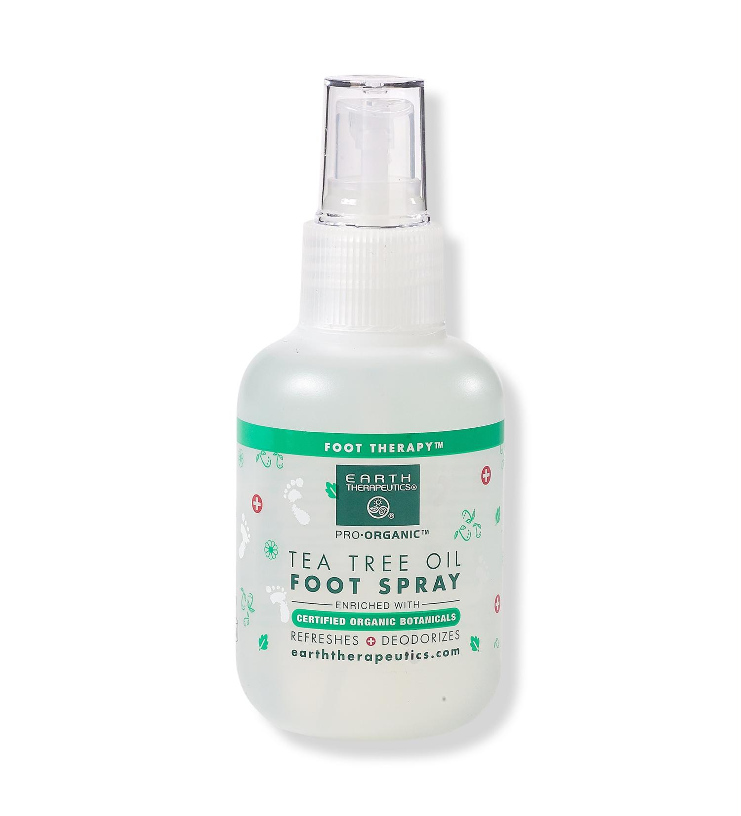 Discover Earth Therapeutics Tea Tree Oil Foot Spray 4.0 oz - Elevate Your Style Instantly! - Buy Online on GoSupps.com