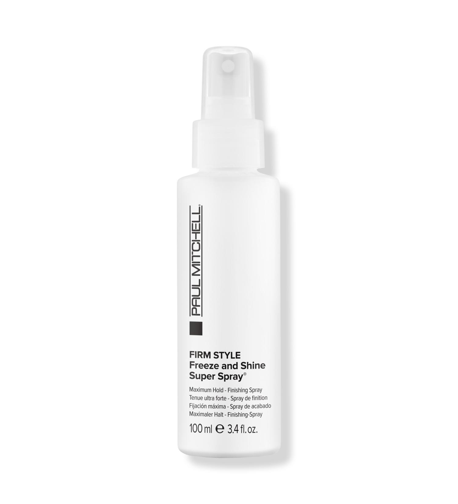 Discover Paul Mitchell Travel Size Firm Style Freeze and Shine Super Spray 3.4 oz - Elevate Your Style Instantly! - Buy Online on GoSupps.com