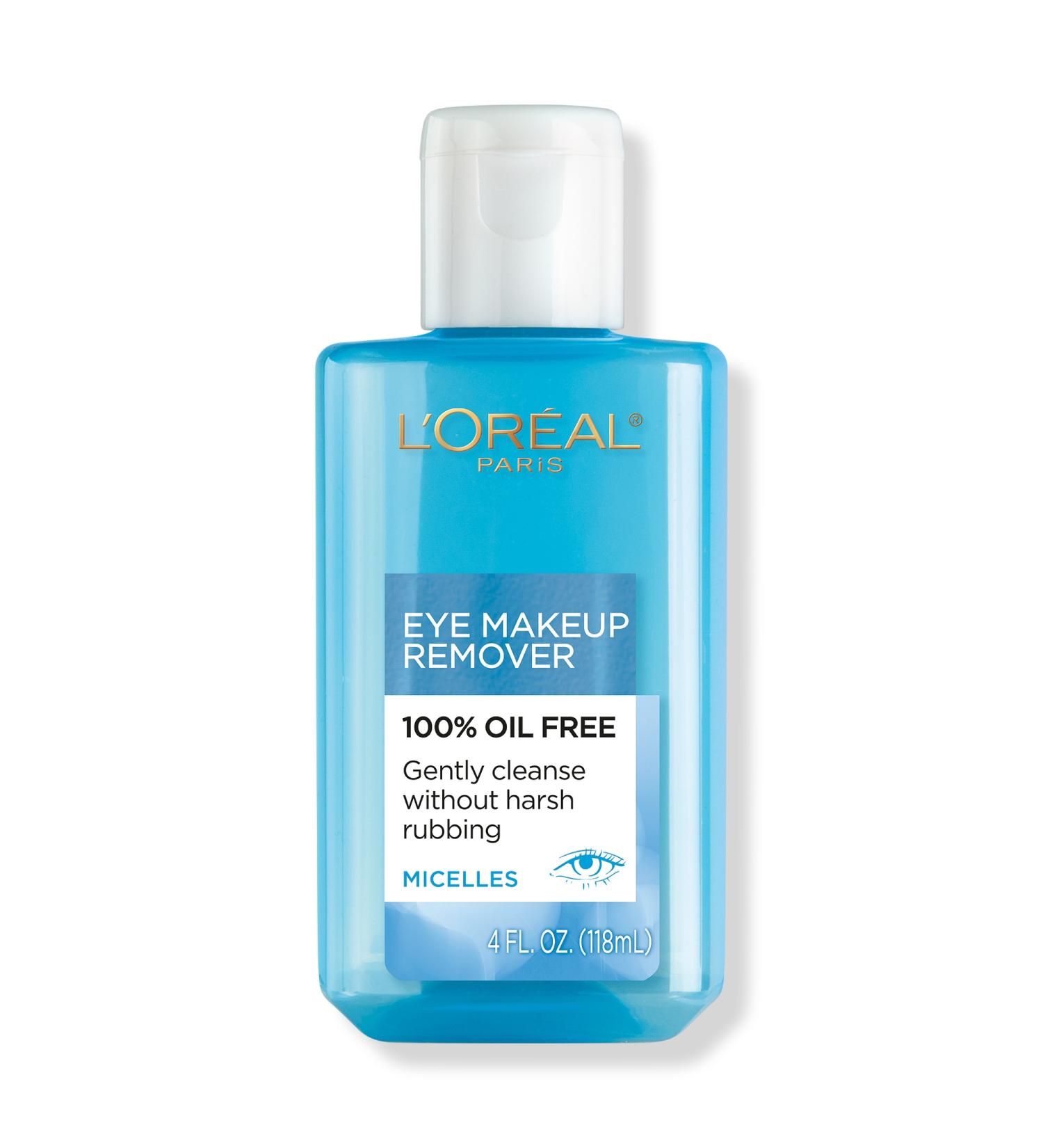 L'Oréal 100% Oil Free Eye Makeup Remover 4.0 oz