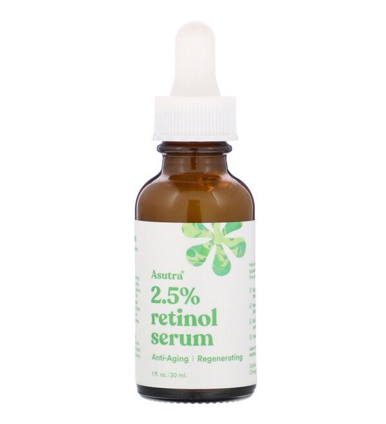 Asutra 2.5% Retinol Serum 1 fl oz (30 ml)