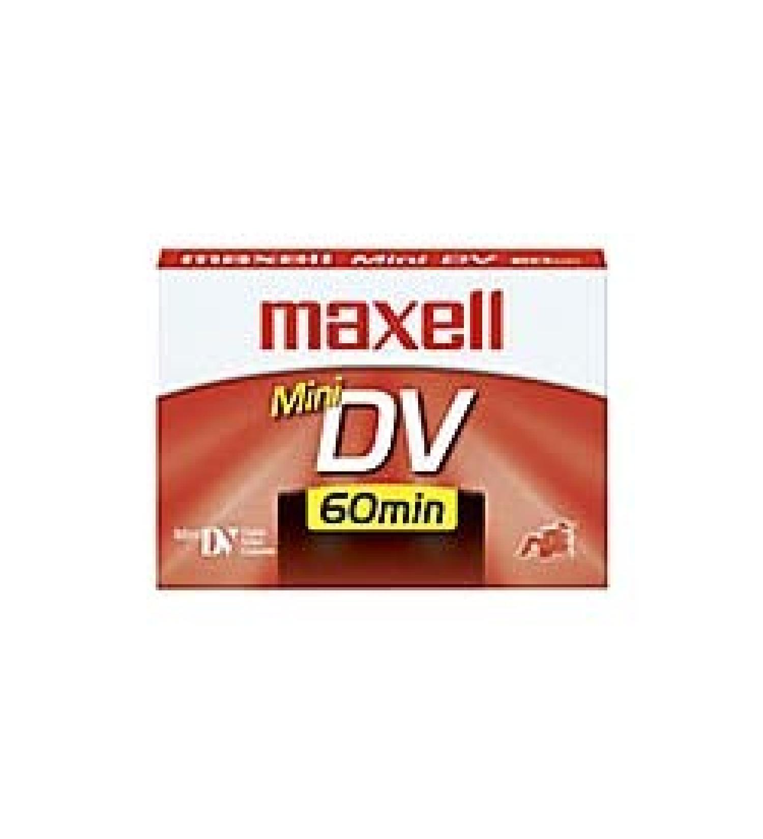 Maxell 298022 60 Minute Digital Mini Video Camcorder Tape - 4 Pack
