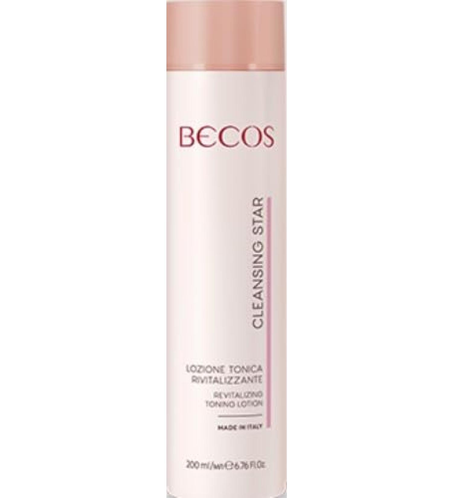 Becos Becos Cleansing Star - Revitalizing Tonic Lotion - Face 200 ml - for an instantly fresh and radiant complexion