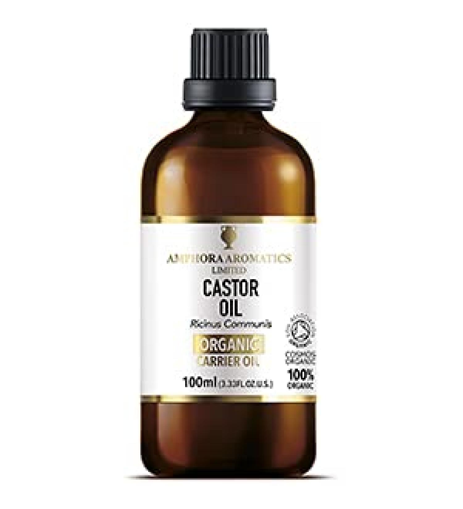 Amphora Aromatics COSMOS Organic Castor Oil 100ml