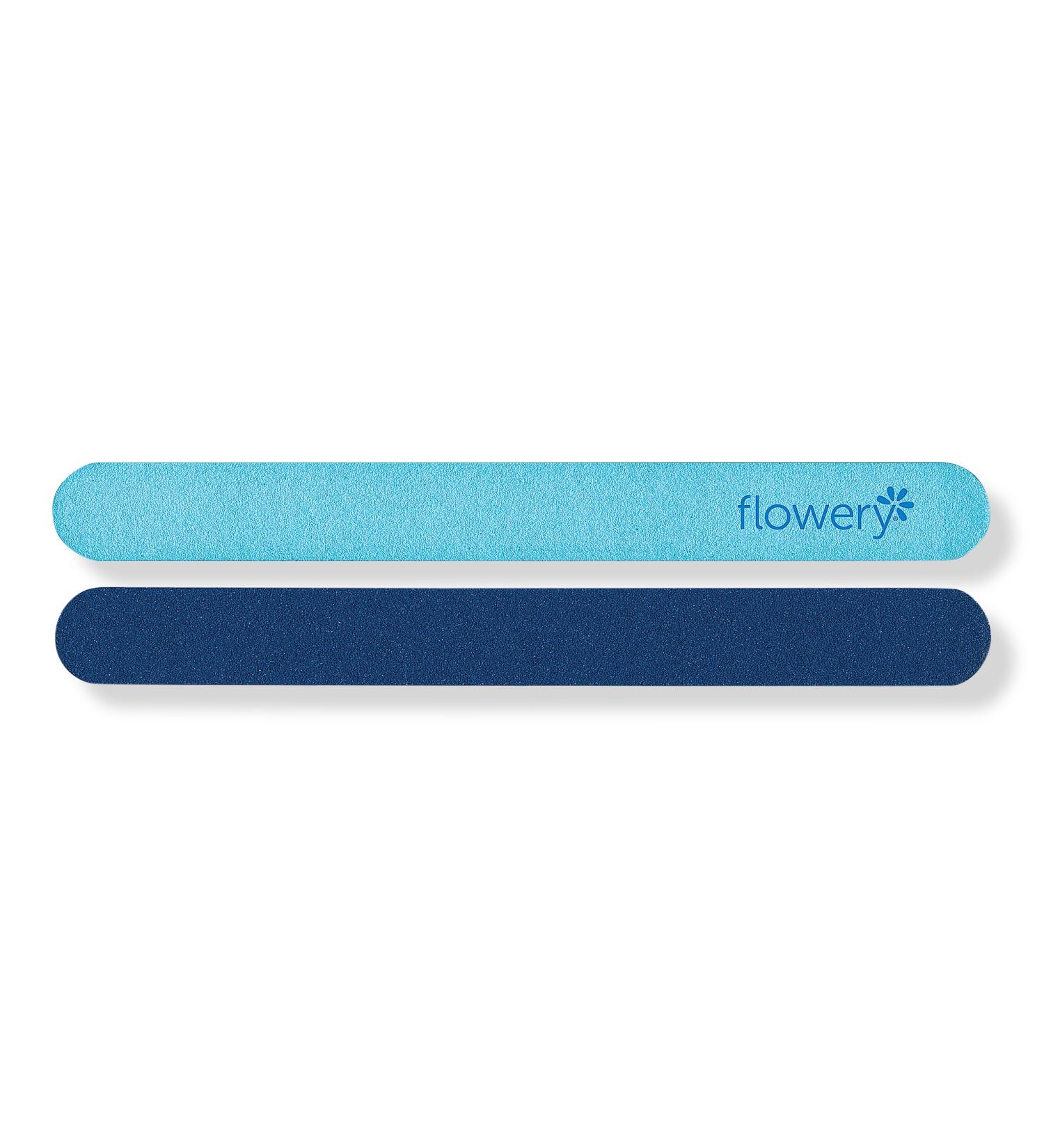 Flowery Moody Blue Nail File 2 ct - Transform Your Style with the Best Innovation Today! - Buy Online on GoSupps.com