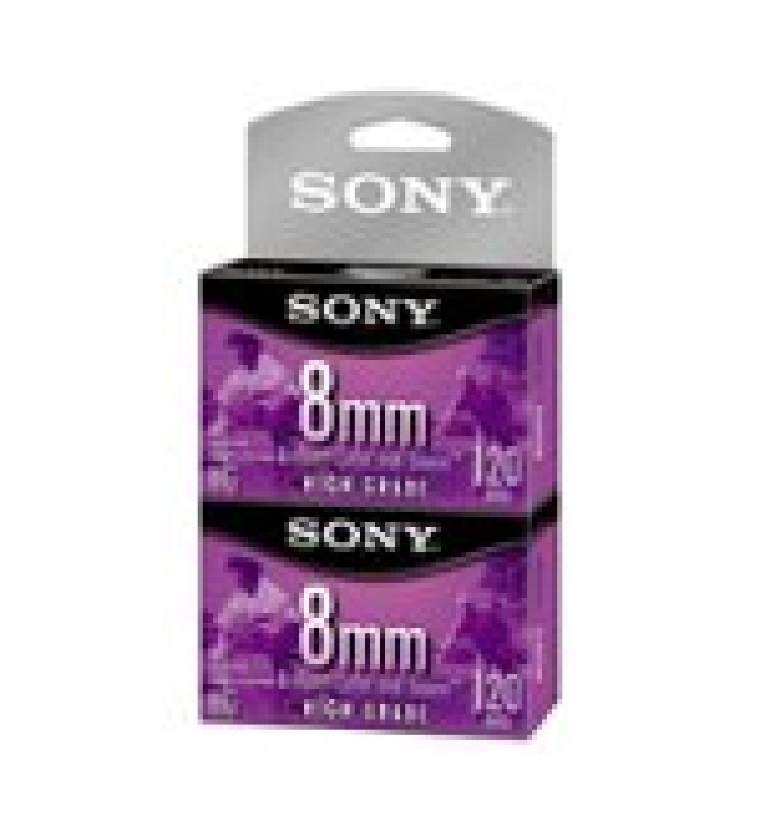 Sony Camcorder Cassettes High Grade 120 Minute, 8mm (2-Pack) (Discontinued by Manufacturer)