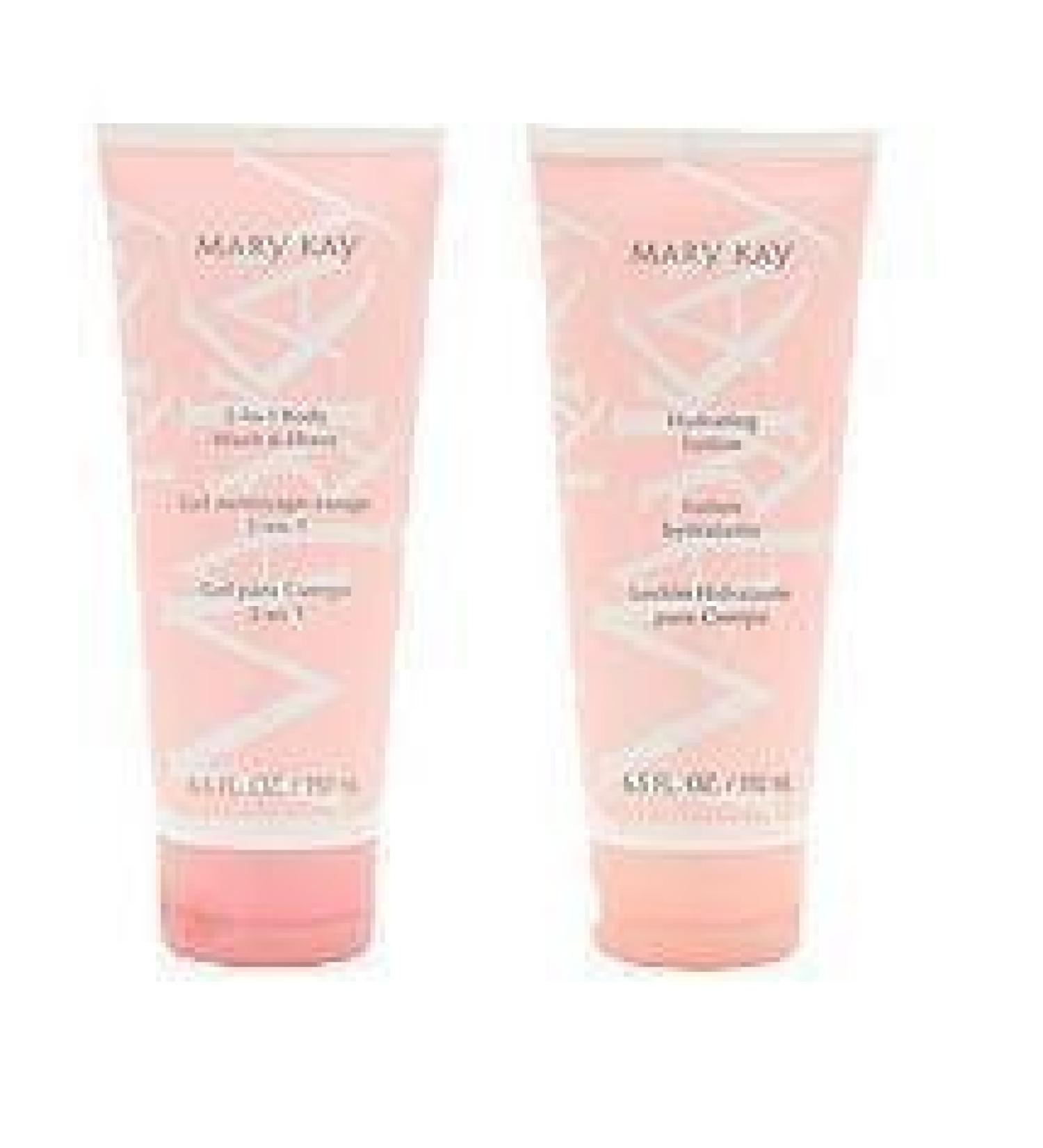 Mary Kay Hydrating Lotion & 2-in-1 Body Wash & Shave   6.5 Oz Tubes