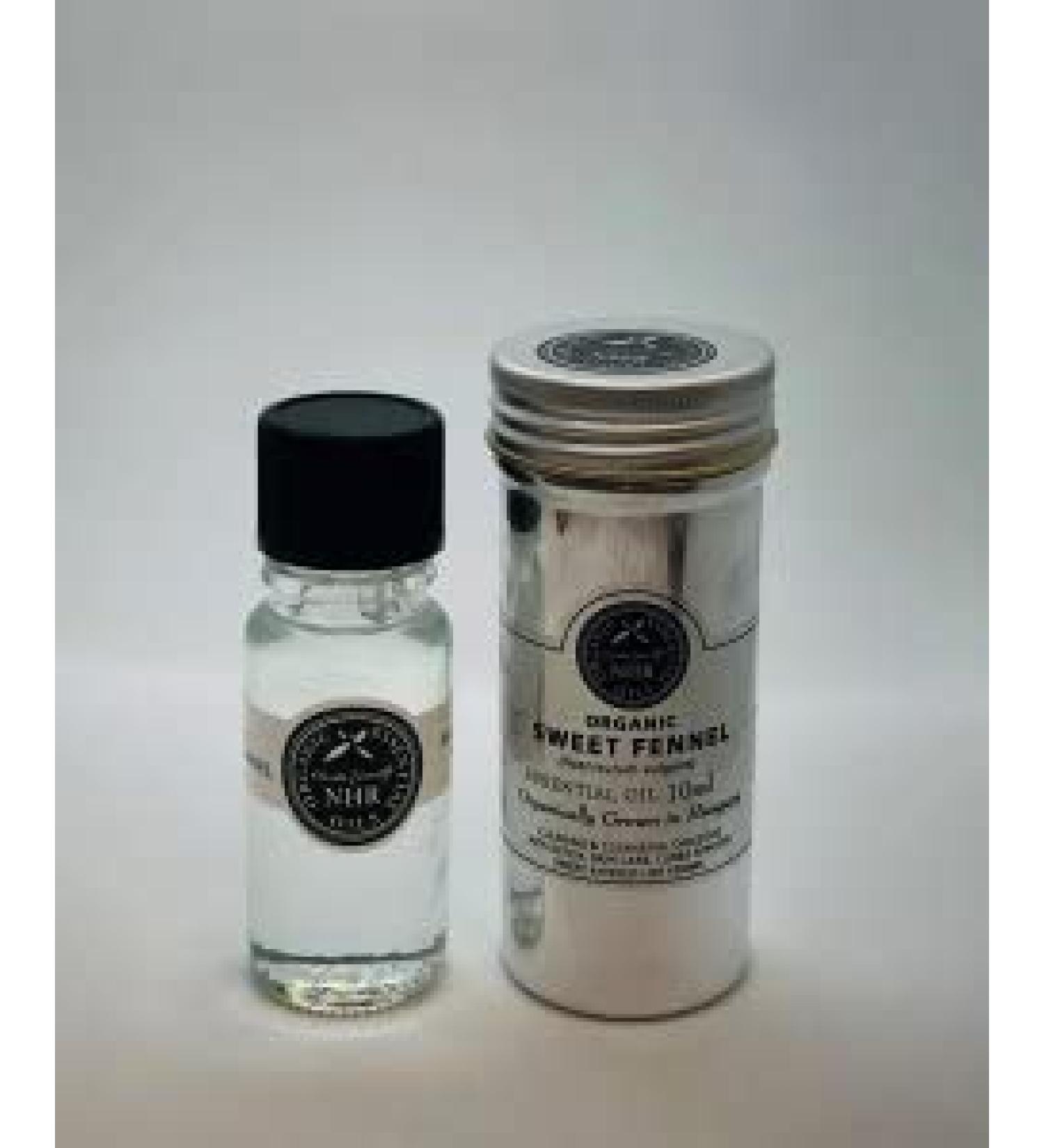 Organic Fennel Sweet Essential Oil (Foeniculum vulgare) (500ml) by NHR Organic Oils