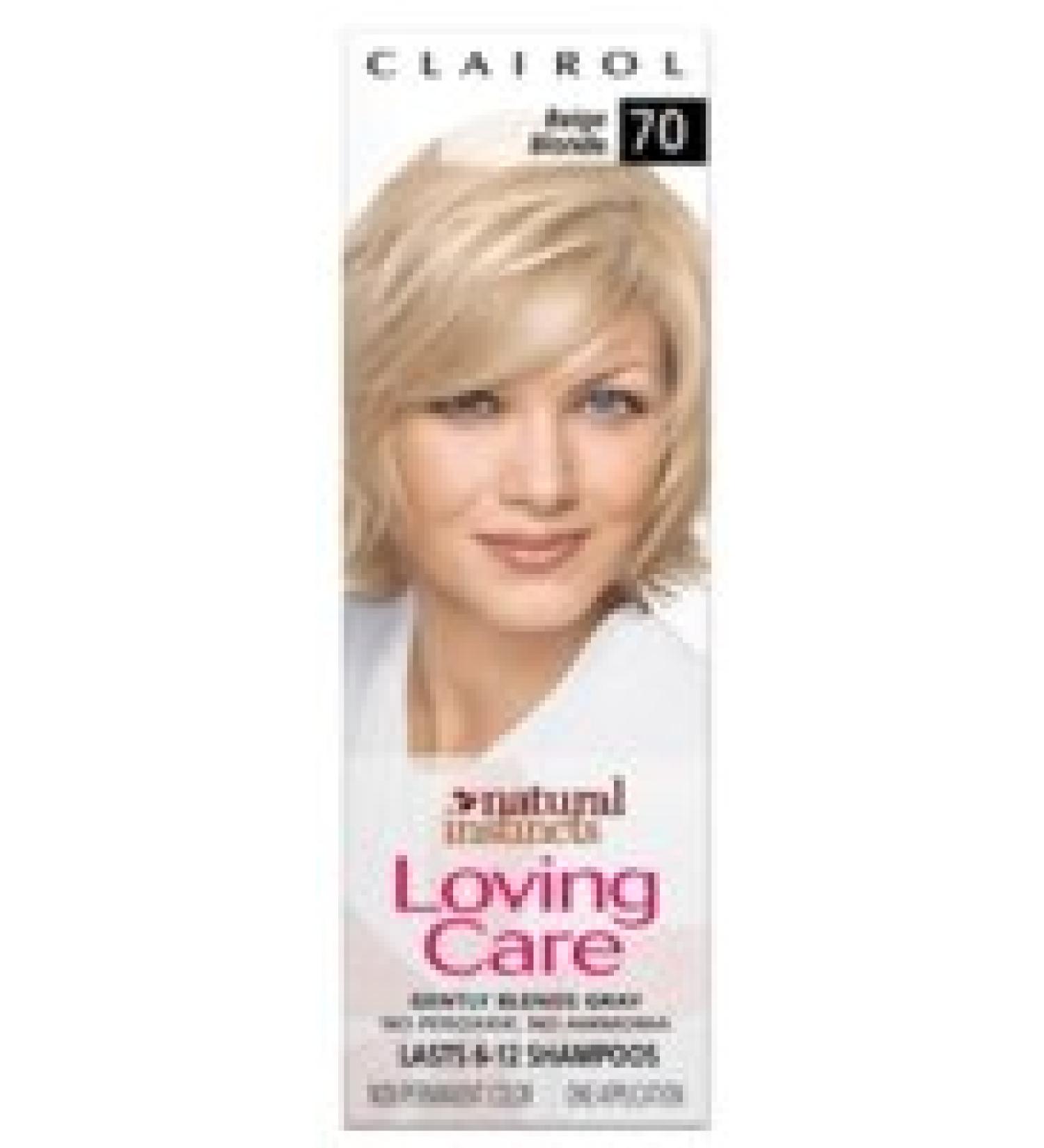 Clairol Loving Care Hair Color Cr me Lotion 70 Beige Blonde 3 oz 1 ea