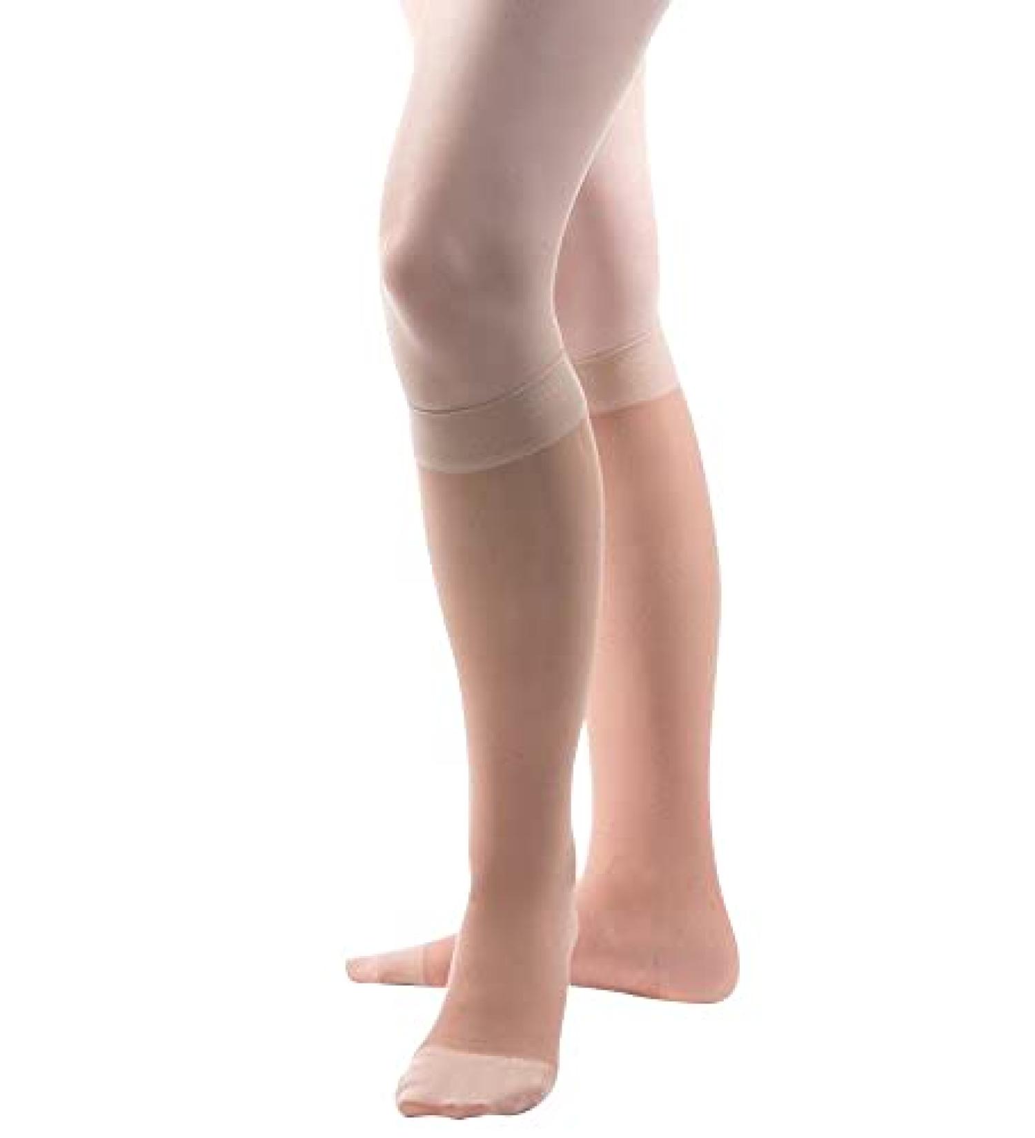 Shop Allegro 20-30 mmHg Sheer Support Closed Toe Compression Socks - Comfortable Knee High Stockings for Ultimate Relief - International Shipping Available - Buy Online on GoSupps.com