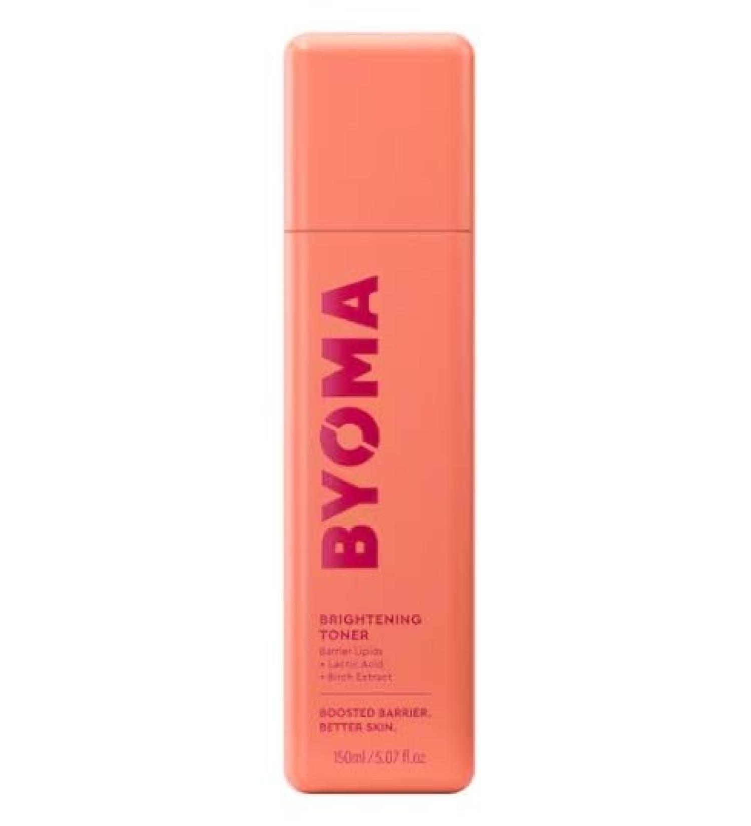 BYOMA Original | BRIGHTENING TONER - Brightening Face Toner - Gentle exfoliating gel with lactic acid and lipids - 150 ml | Vegan | by BELLA - Buy Online on GoSupps.com