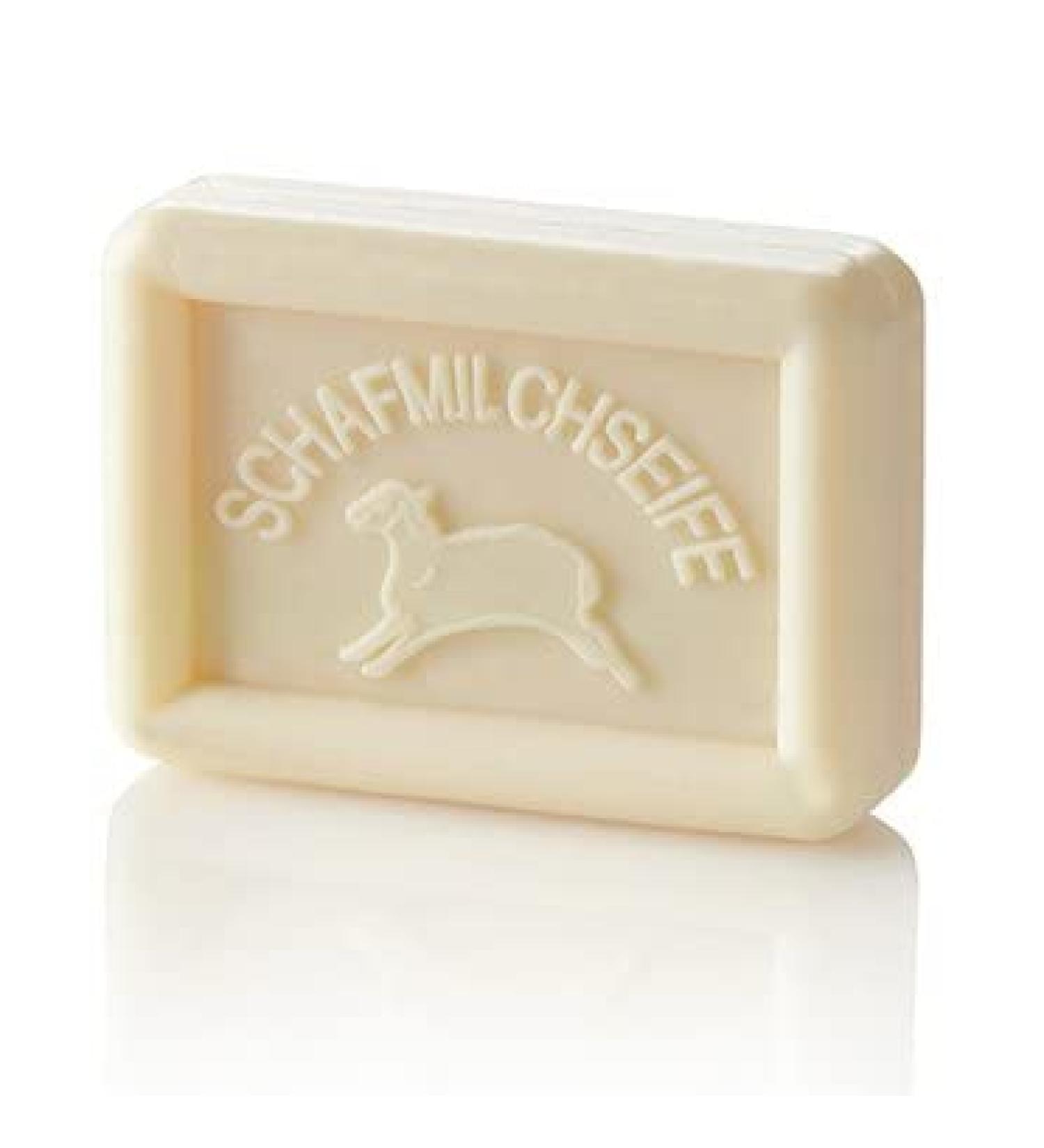 Ovis sheep's milk soap 100g -Inwer cleaning and care with sheep's milk in pap Packaging / zero waste without microplastics or mineral oil