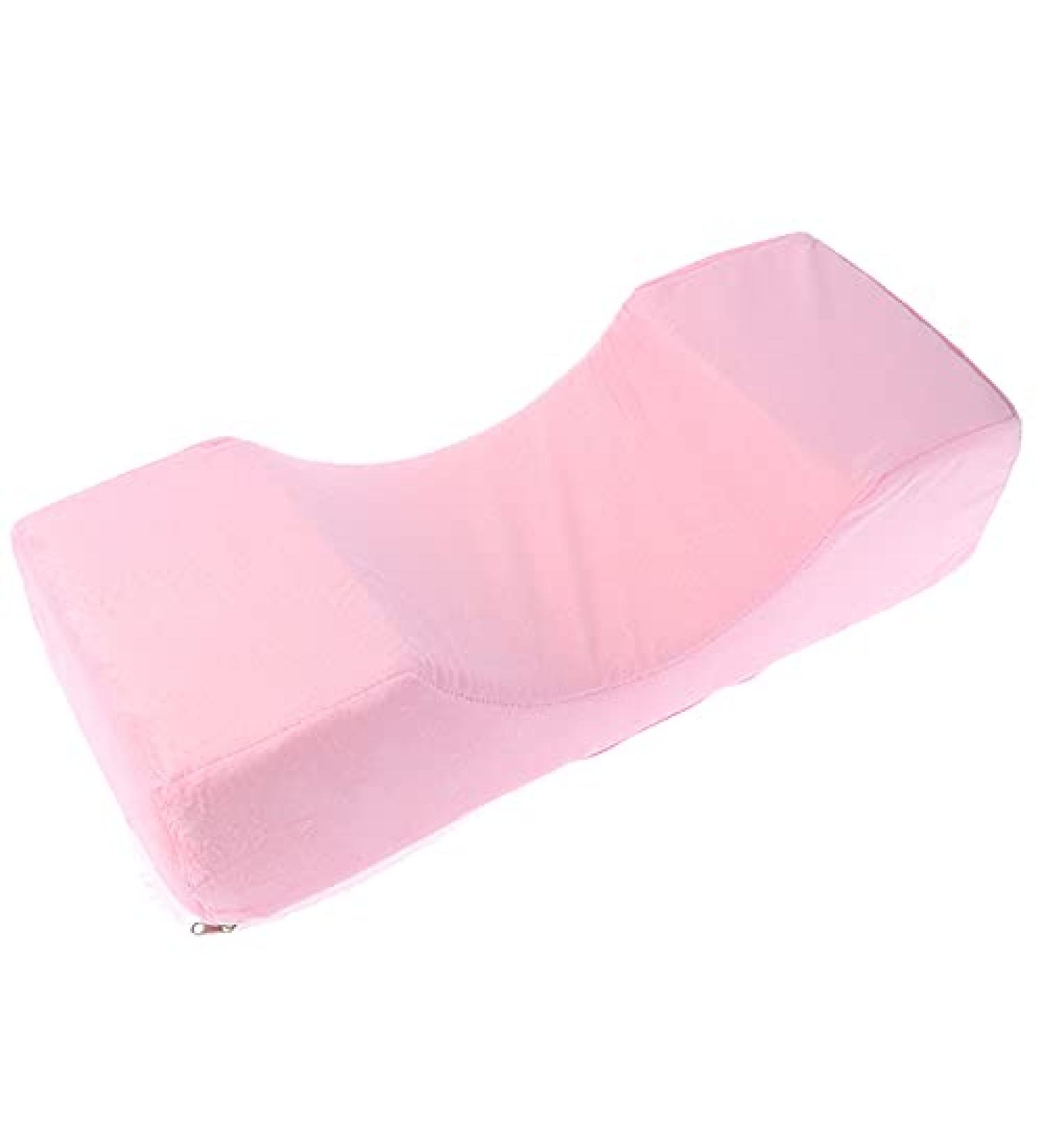 HOKY Lash Pillow - Neck Support & Memory Foam Extension Pillow for Makeup Salon - Pink - Buy Online on GoSupps.com