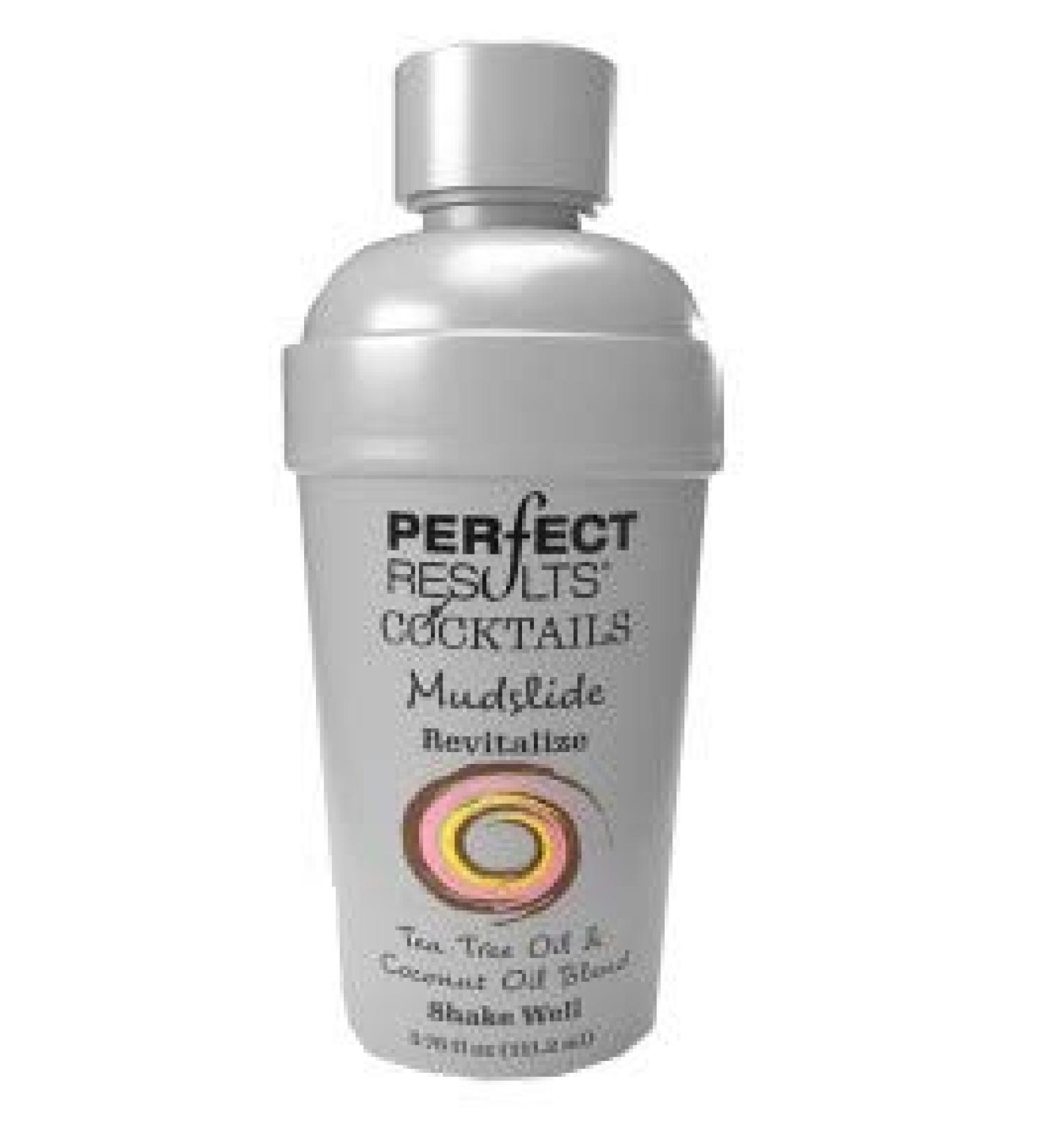 Perfect Results Cocktails Mudslide Hair and Skin Oil (3.76 oz) - Revitalize & Moisturize - Tea Tree & Coconut Oil