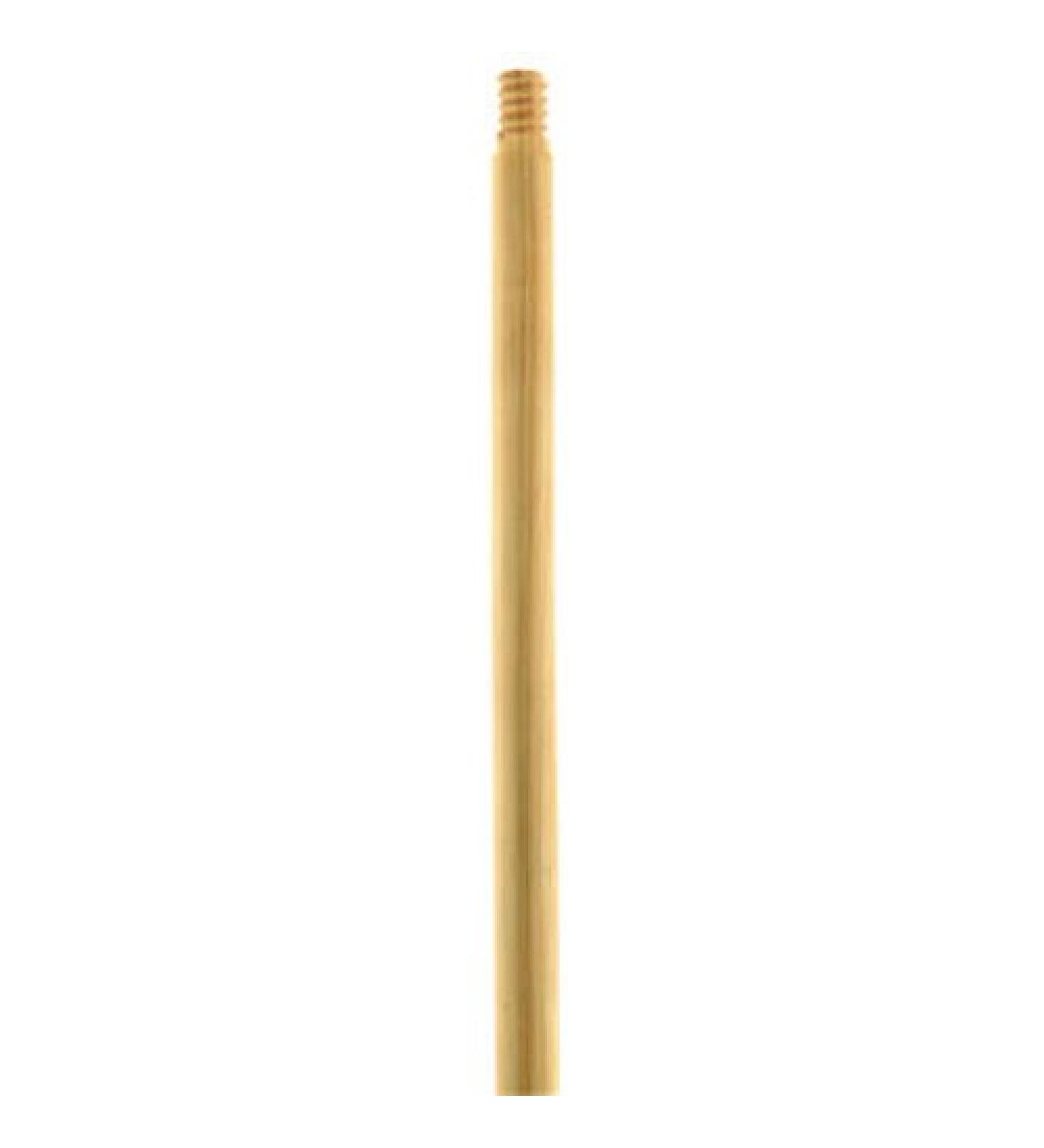 Quickie 48in Replacement Wood Broom Handle | Durable Standard Thread Cleaning Tool - Buy Online on GoSupps.com