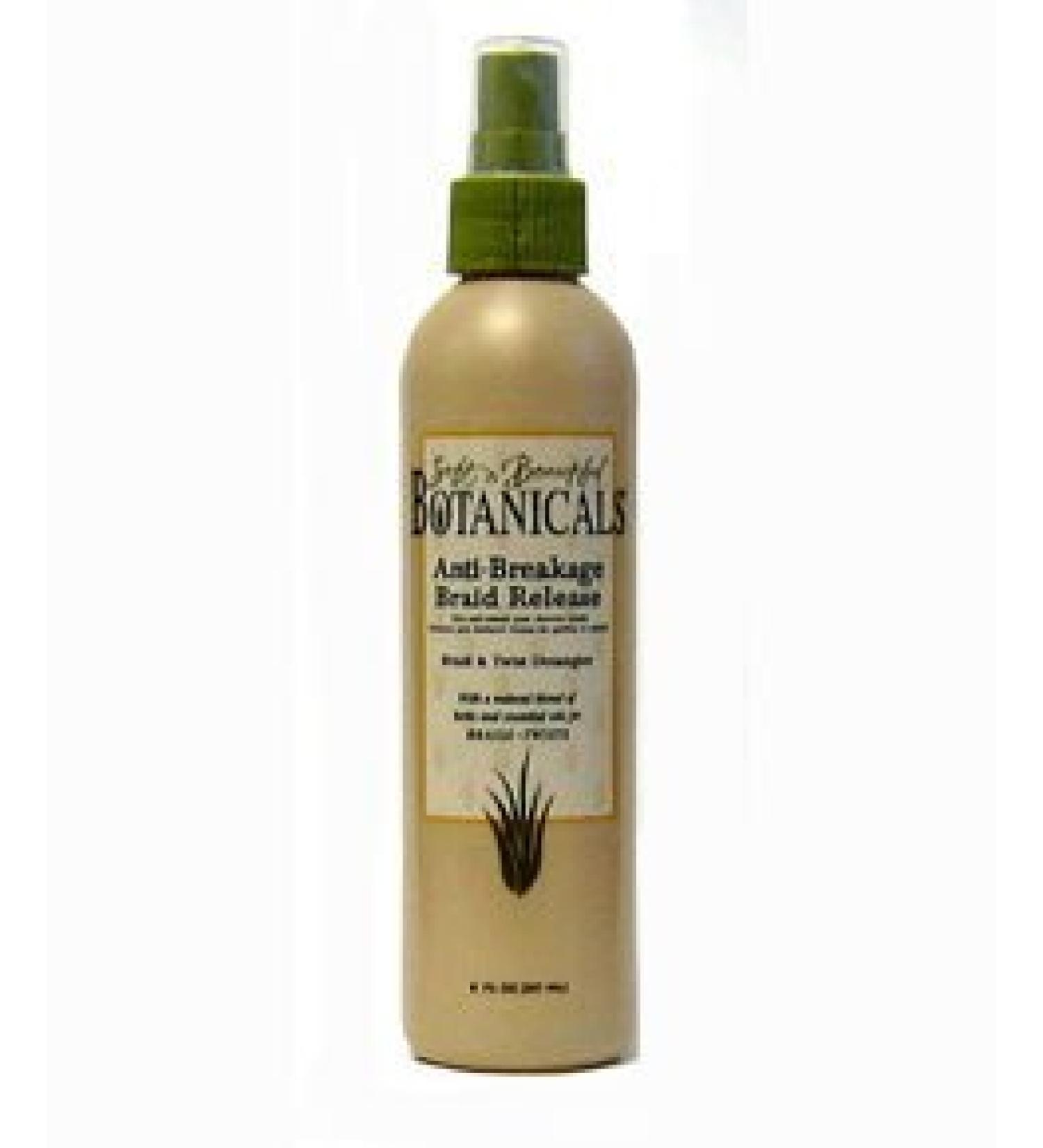 Soft & Beautiful Botanicals Anti-breakage Braid Release Spray 8 Oz