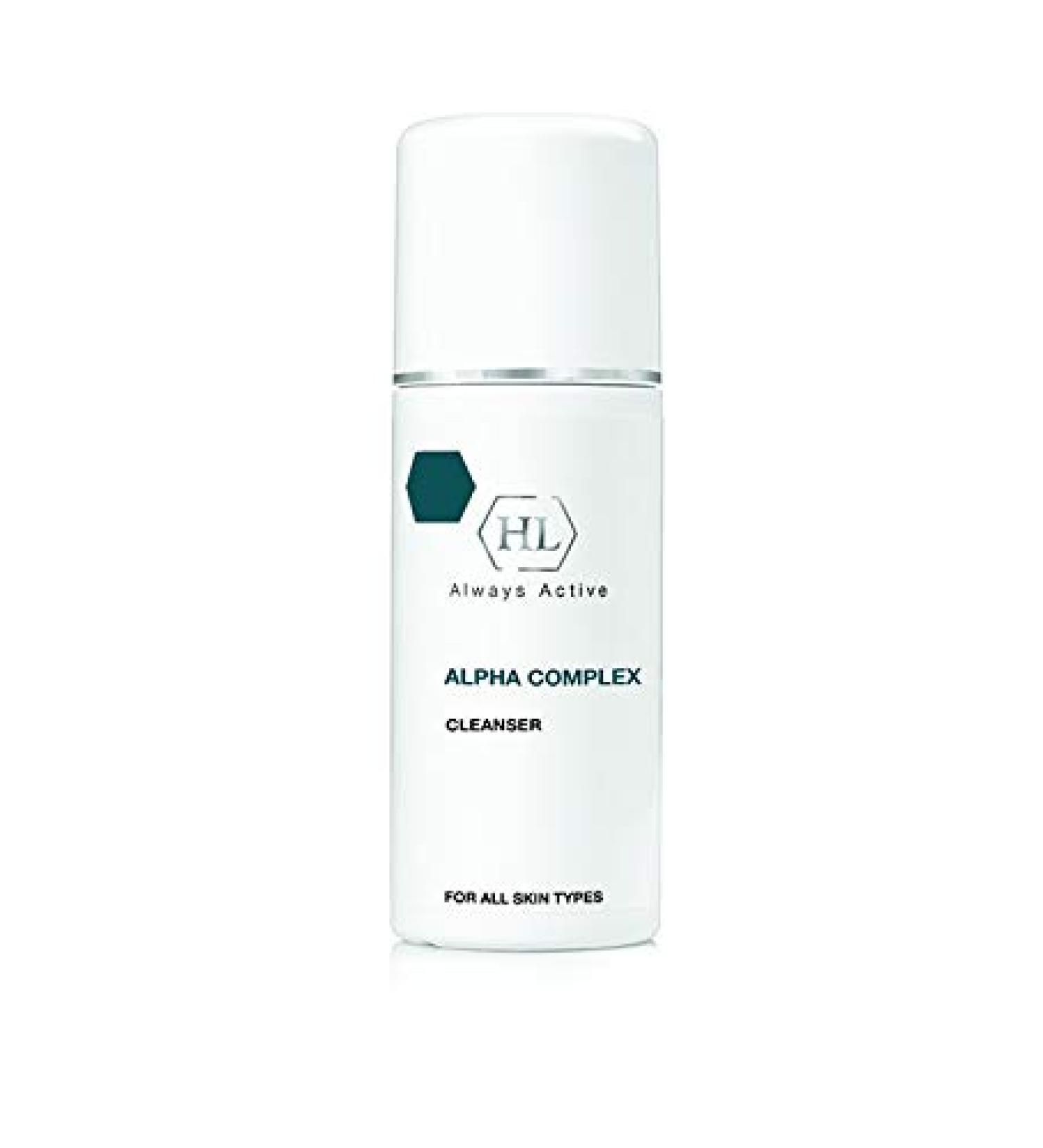 HL Holy Land Cosmetics Alpha Complex Cleanser - Natural AHA Delicate Cleanser for Luminous Complexion 8.5oz | International Shipping Available - Buy Online on GoSupps.com