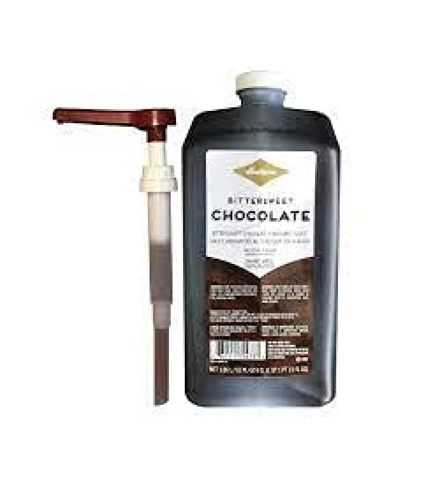 Starbucks Fontana Bittersweet Chocolate Frappuccino Mocha Sauce Combo 63oz Bottle + Pump - Ideal for Beverages, Syrups, Desserts, and Baking - Buy Online on GoSupps.com