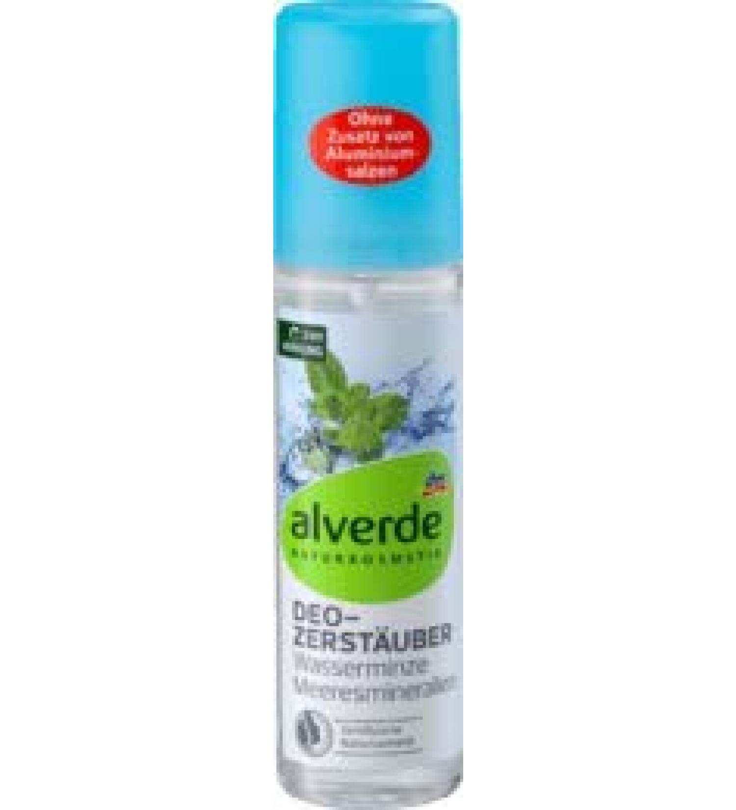 Alverde alverde NATURKOSMETIK Mint Deodorant with Water and Marine Minerals 75 ml