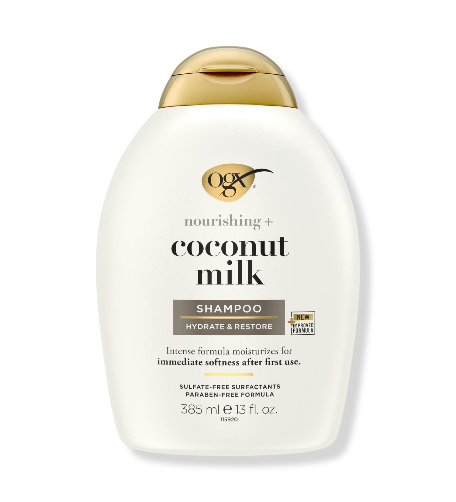 OGX Nourishing + Coconut Milk Shampoo 13.0 oz - Transform Your Style with the Best Innovation Today! - Buy Online on GoSupps.com