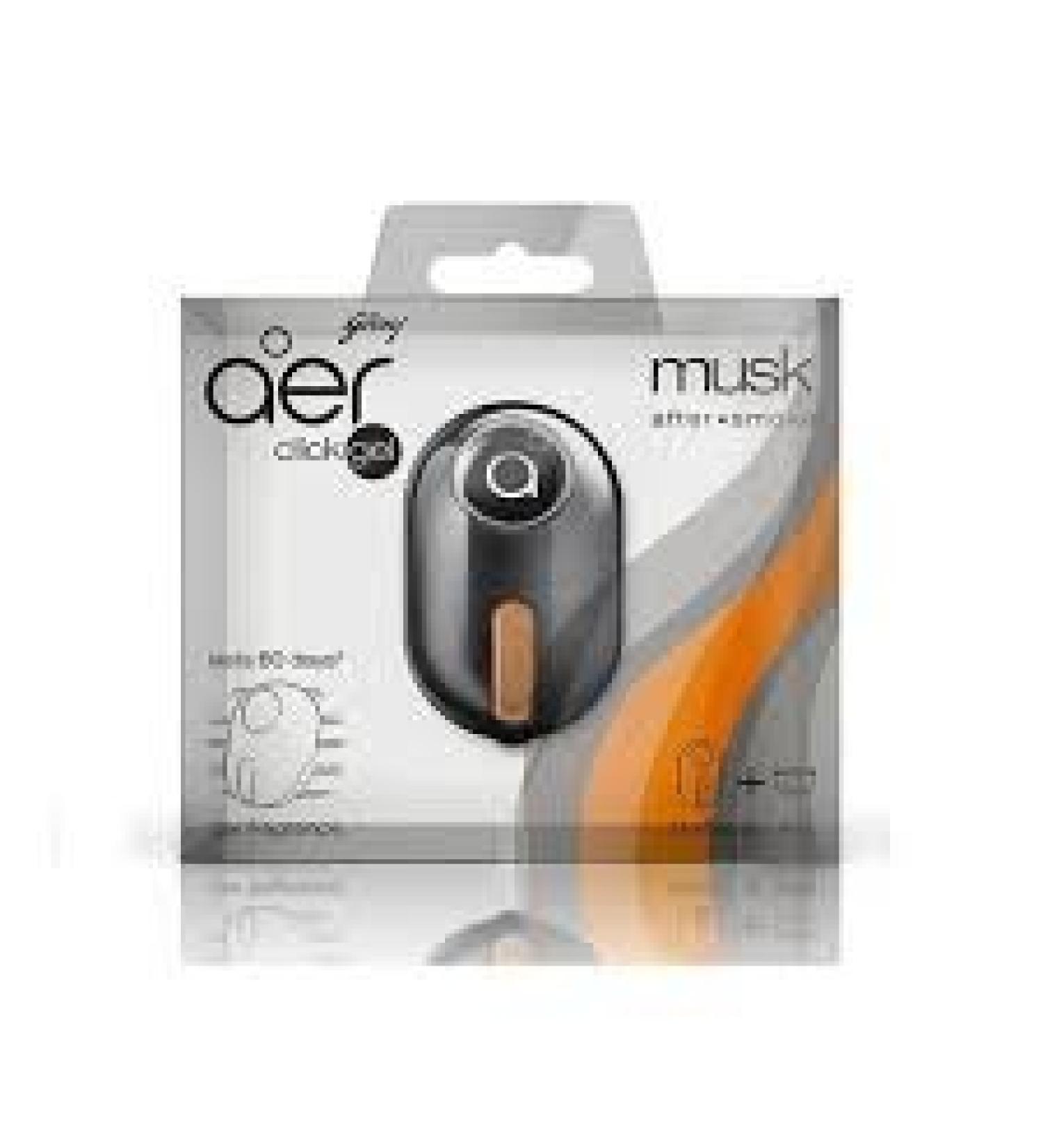 Godrej AER Click Musk After Smoke Car Vent Air Freshener (10 g) delivery in 6-7 Days