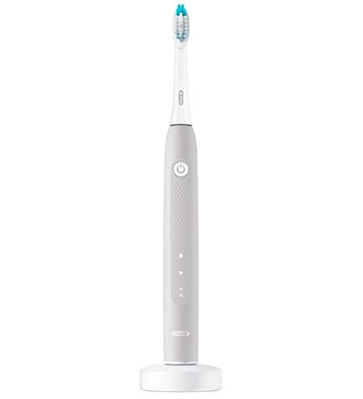 Oral-B Pulsonic Slim Clean 2000 Electric Sonic Toothbrush - 2 Brushing Modes for Dental Care - Timer Gift - Designed by Braun - Grey - Buy Online on GoSupps.com