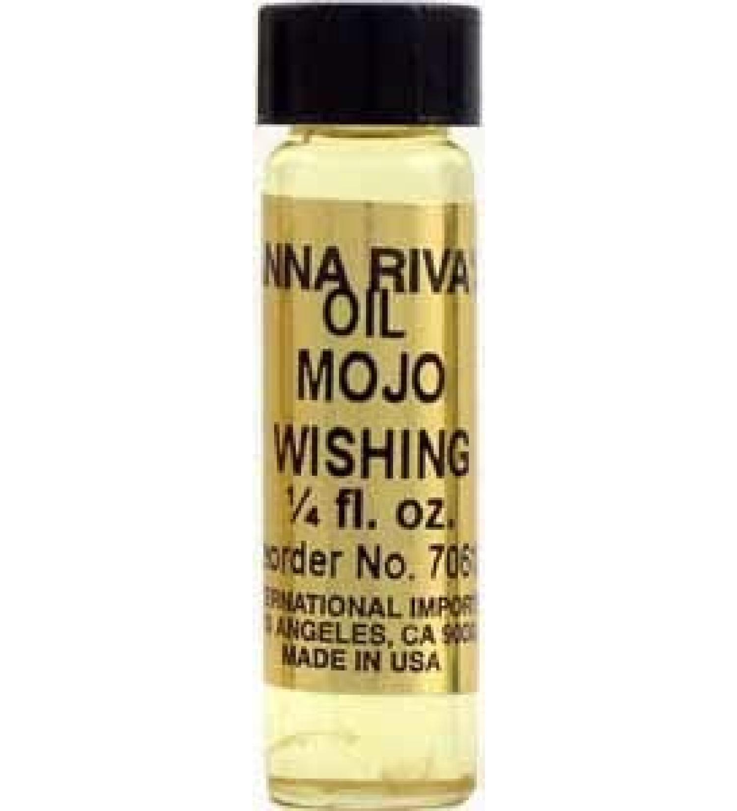 Anna Riva Oil-MOJO Wishing 1/4oz for Anointing Candles Charms & Altar Tools