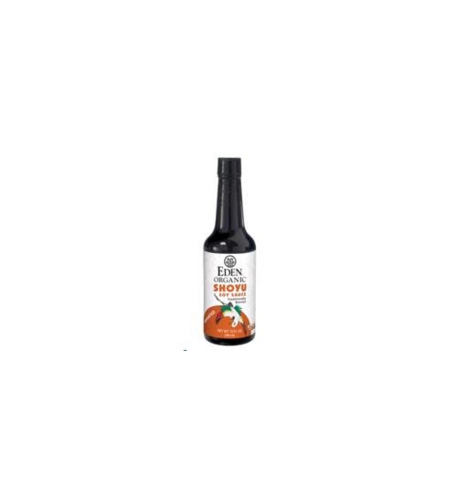 Eden Foods Organic Shoyu Soy Sauce 10 fl oz - Authentic Flavor & Quality - Buy Online on GoSupps.com
