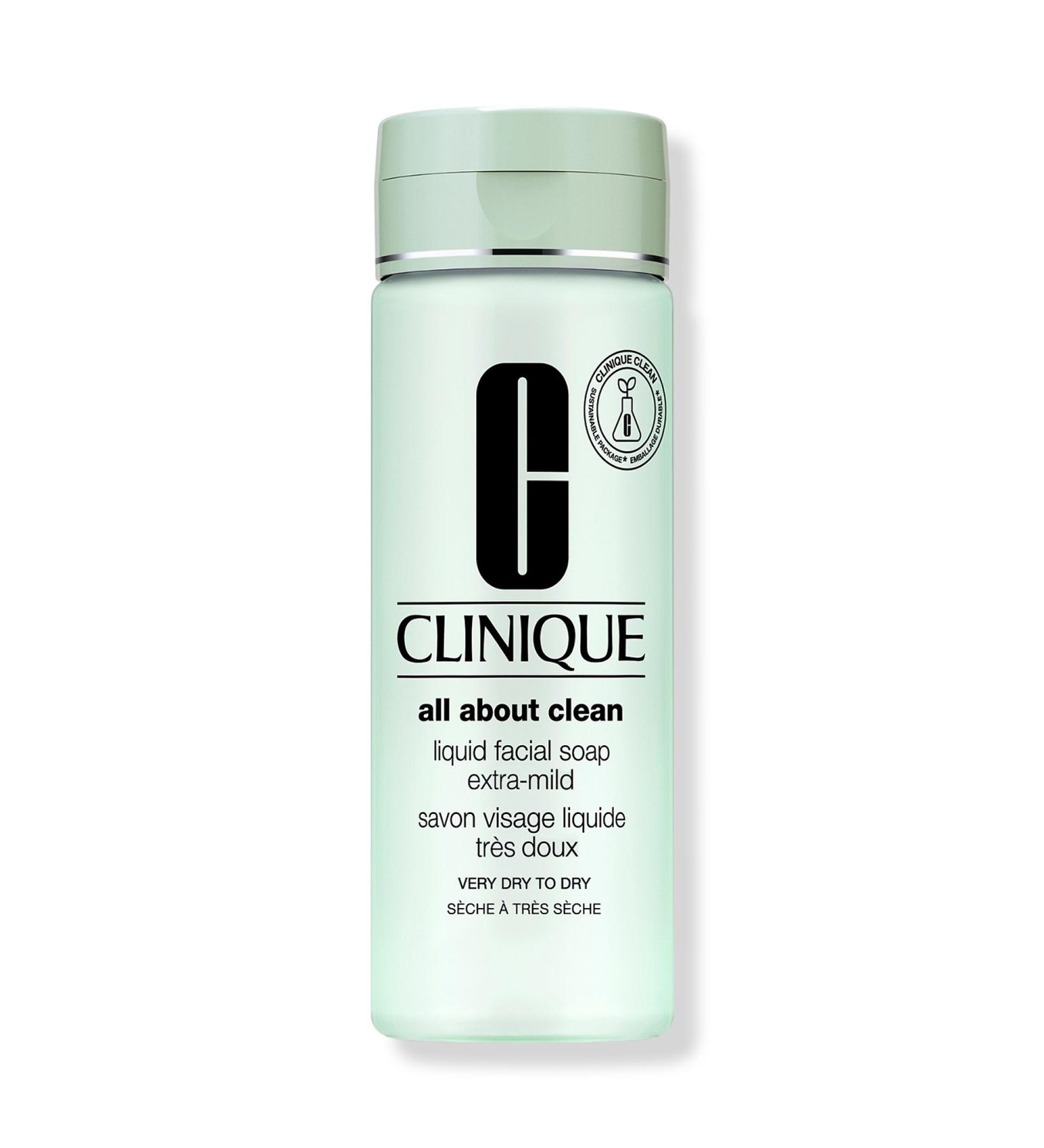 Clinique All About Clean Liquid Facial Soap Extra Mild 6.7 oz - Transform Your Style with the Best Innovation Today! - Buy Online on GoSupps.com