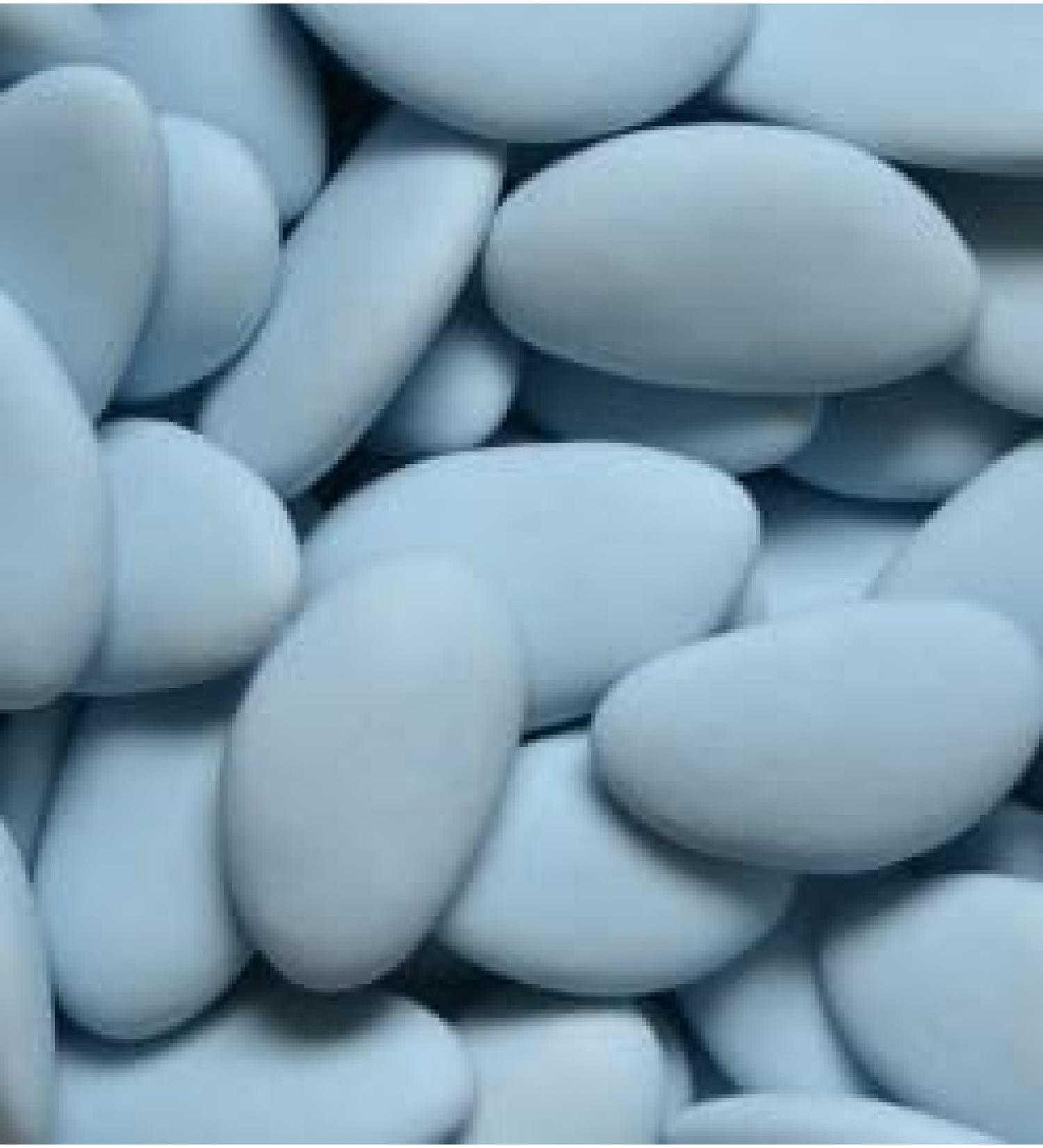 Reynaud 500G Castile Almond 40% Almond Dragees - Blue