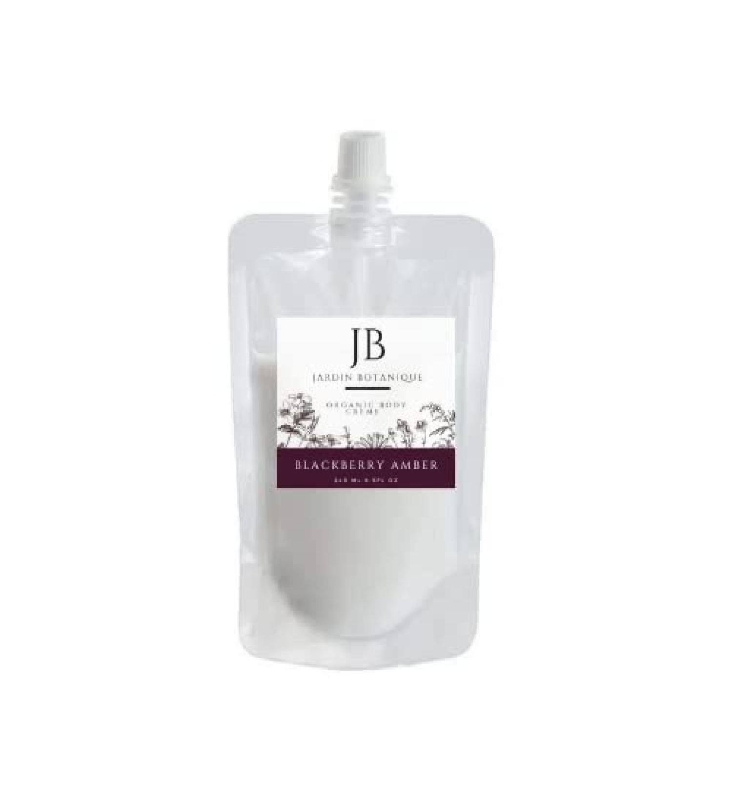 Jardin Botanique Black berry Amber Organic Body Cr me (8 oz Refill)