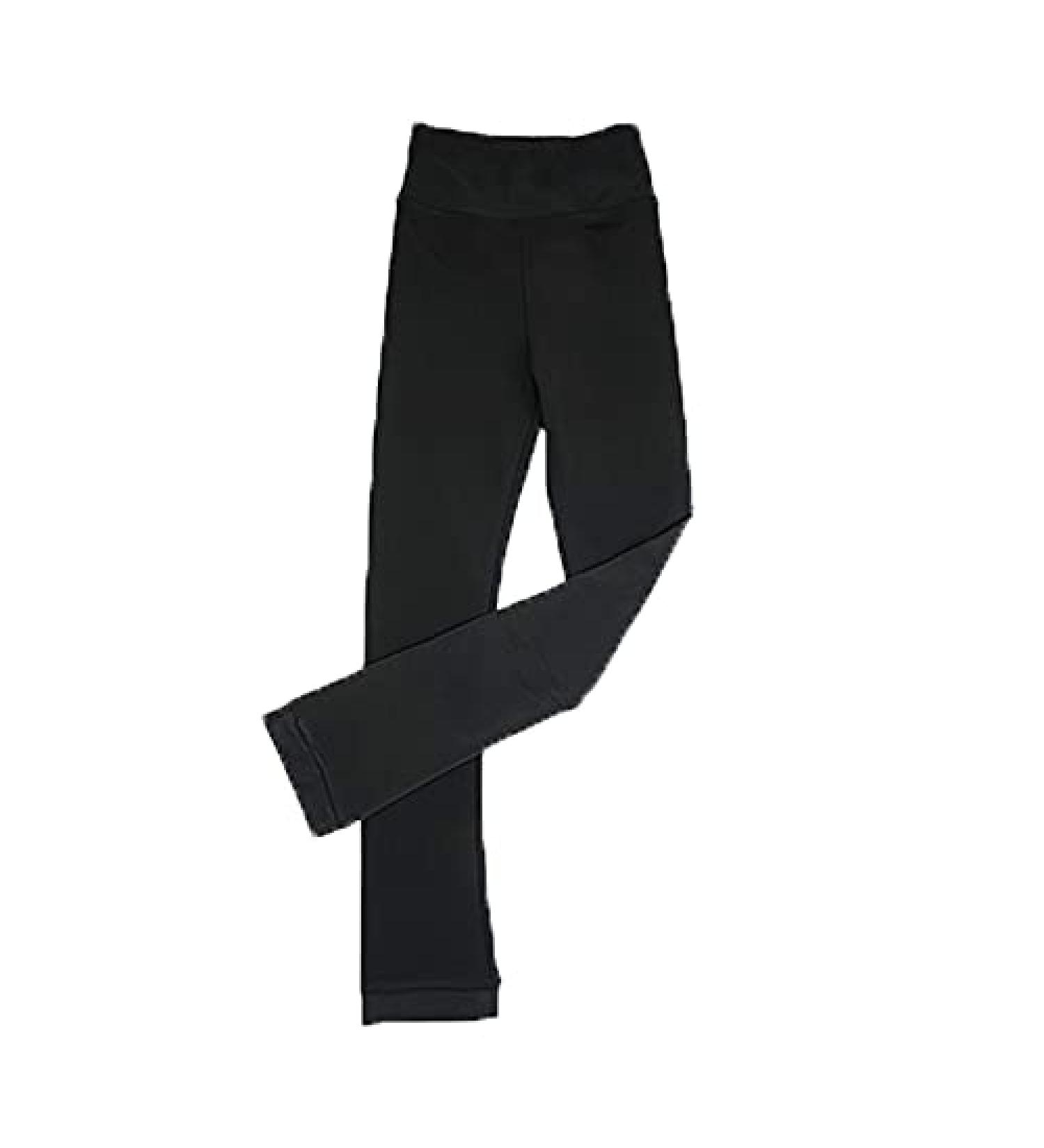 Girls Ice Skating Fleece Practice Leggings - Black - Size 12-14 Years - Buy Online on GoSupps.com