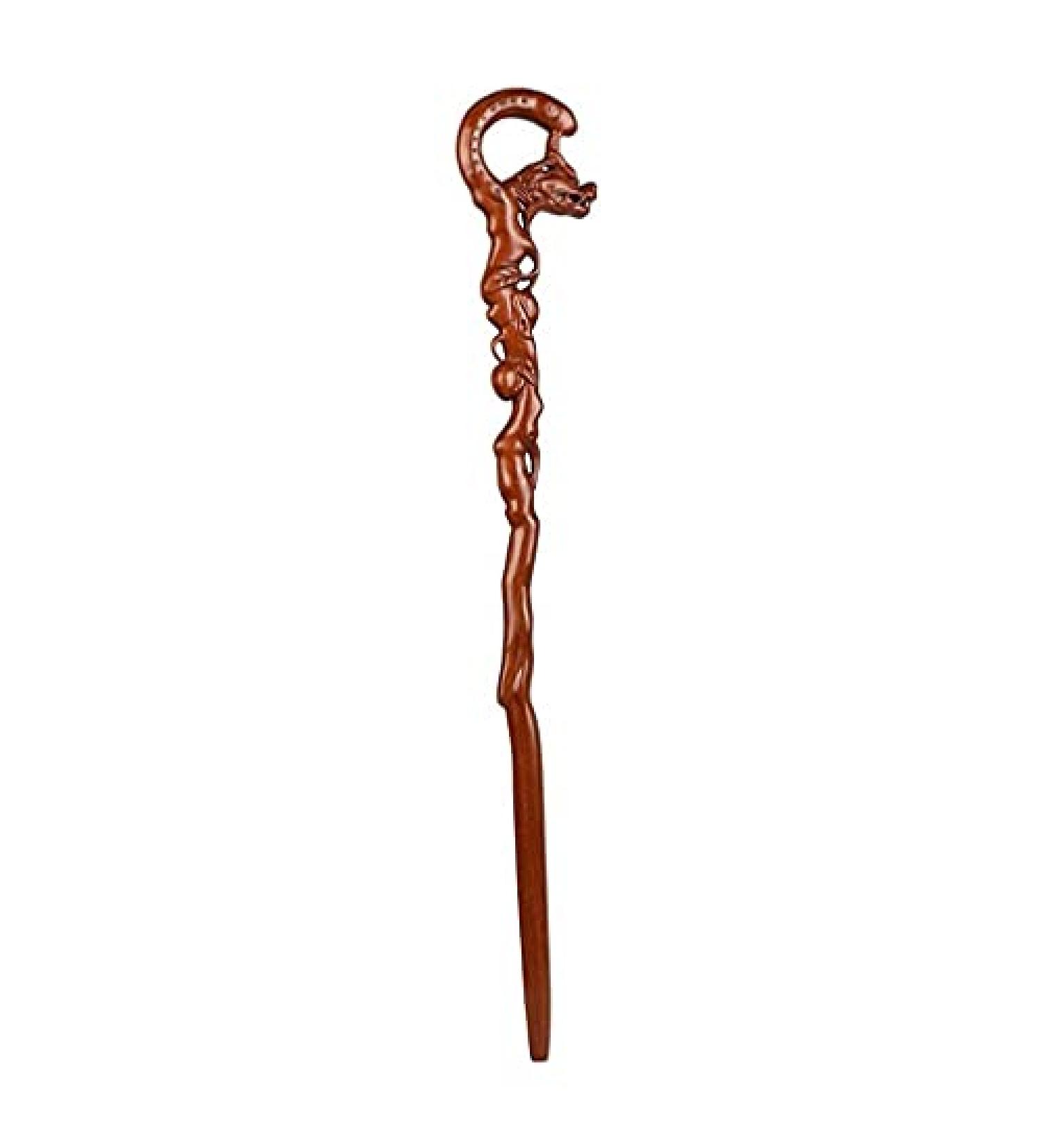 SilteD Canes Crutch Pear Wood Cane Wooden Faucet Engravable Head Handle Walking Stick High-End Walking Cane Suitable Gift for The Elderly 94cm crutch-11.19 - Buy Online on GoSupps.com