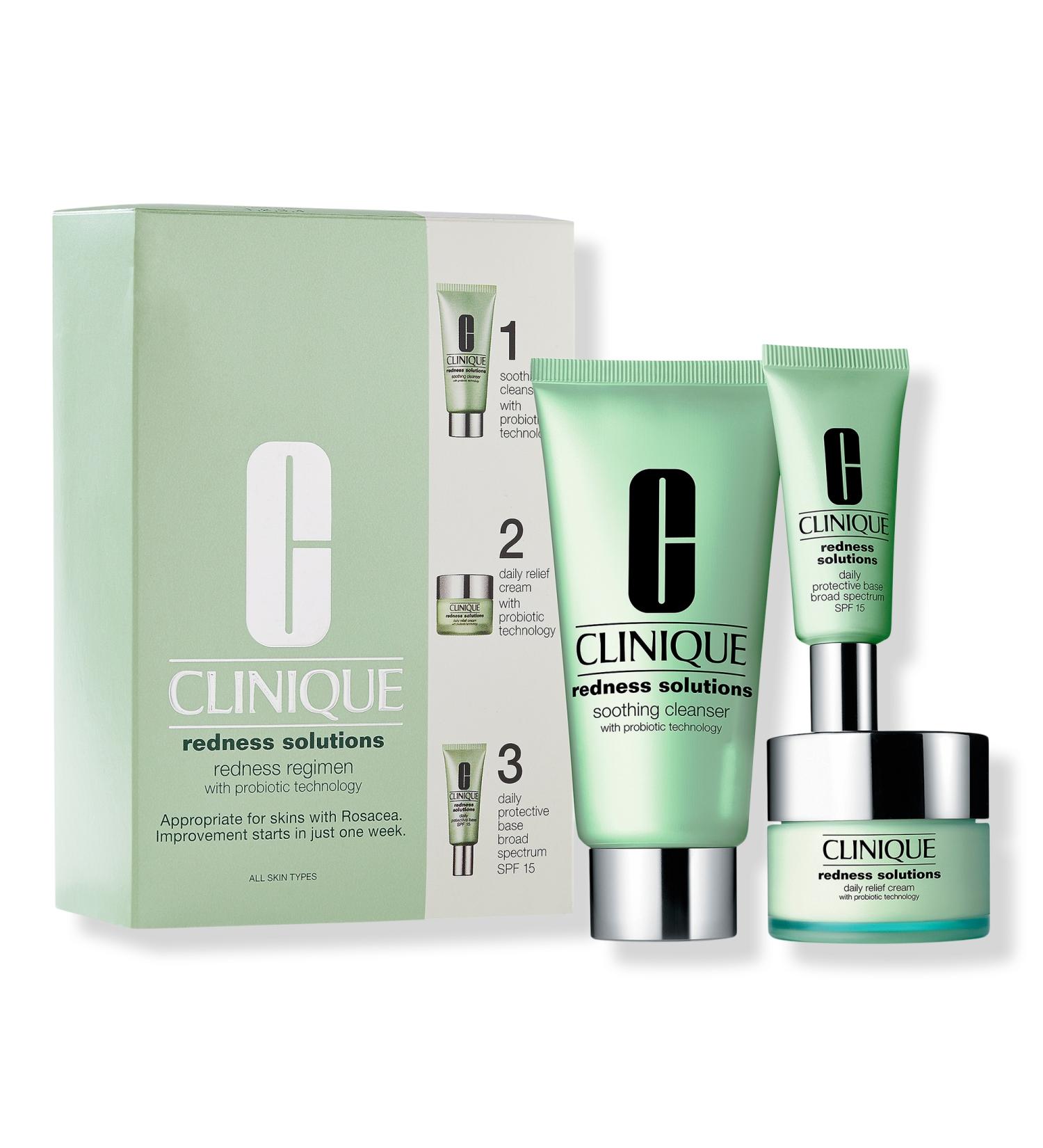 Discover Clinique Redness Solutions Redness Regimen - Elevate Your Style Instantly! - Buy Online on GoSupps.com