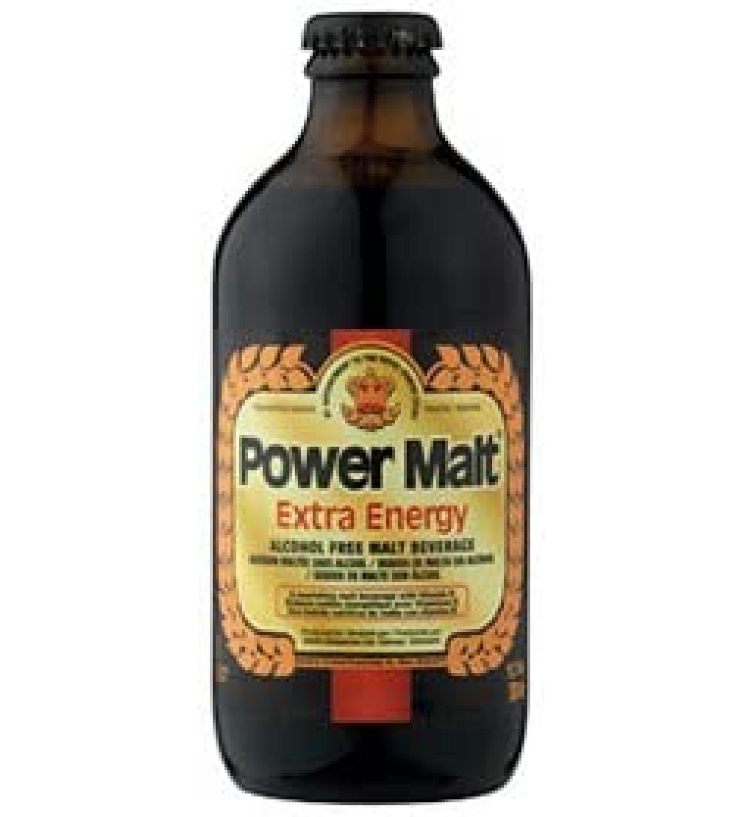 MALL Power Malte 330 ml Bottle (Pack of 24)