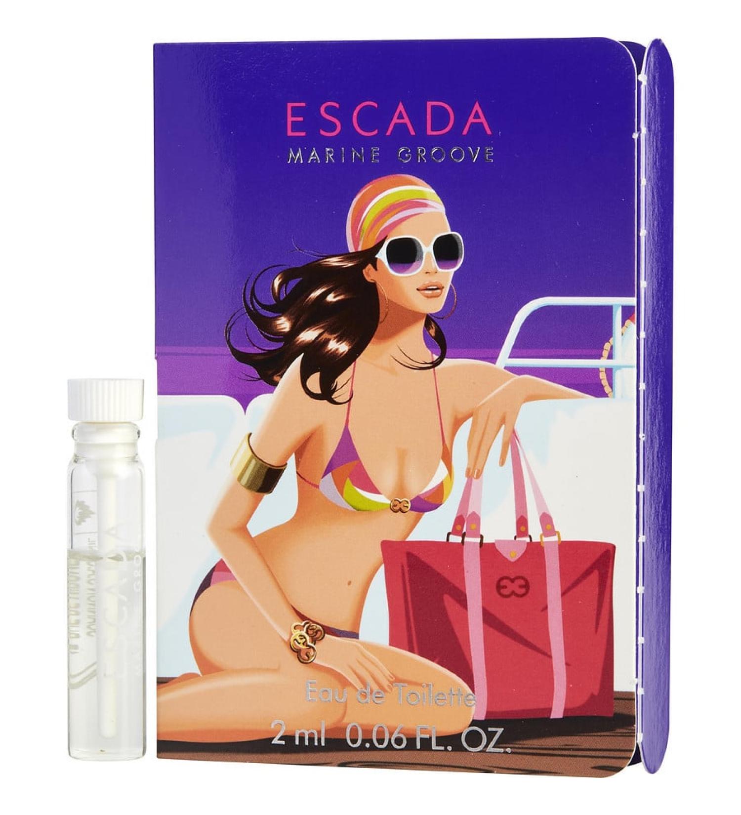 ESCADA MARINE GROOVE by Escada - EDT VIAL ON CARD - WOMEN