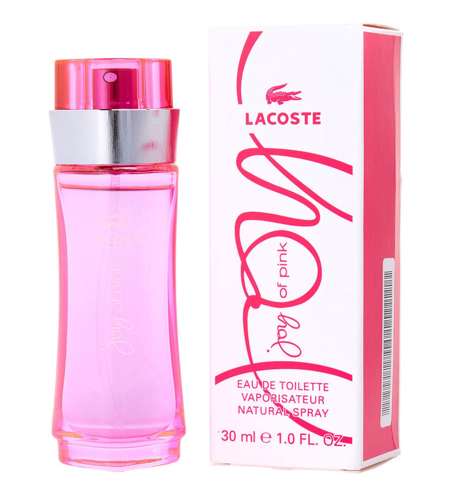 JOY OF PINK by Lacoste - EDT SPRAY 1 OZ - WOMEN