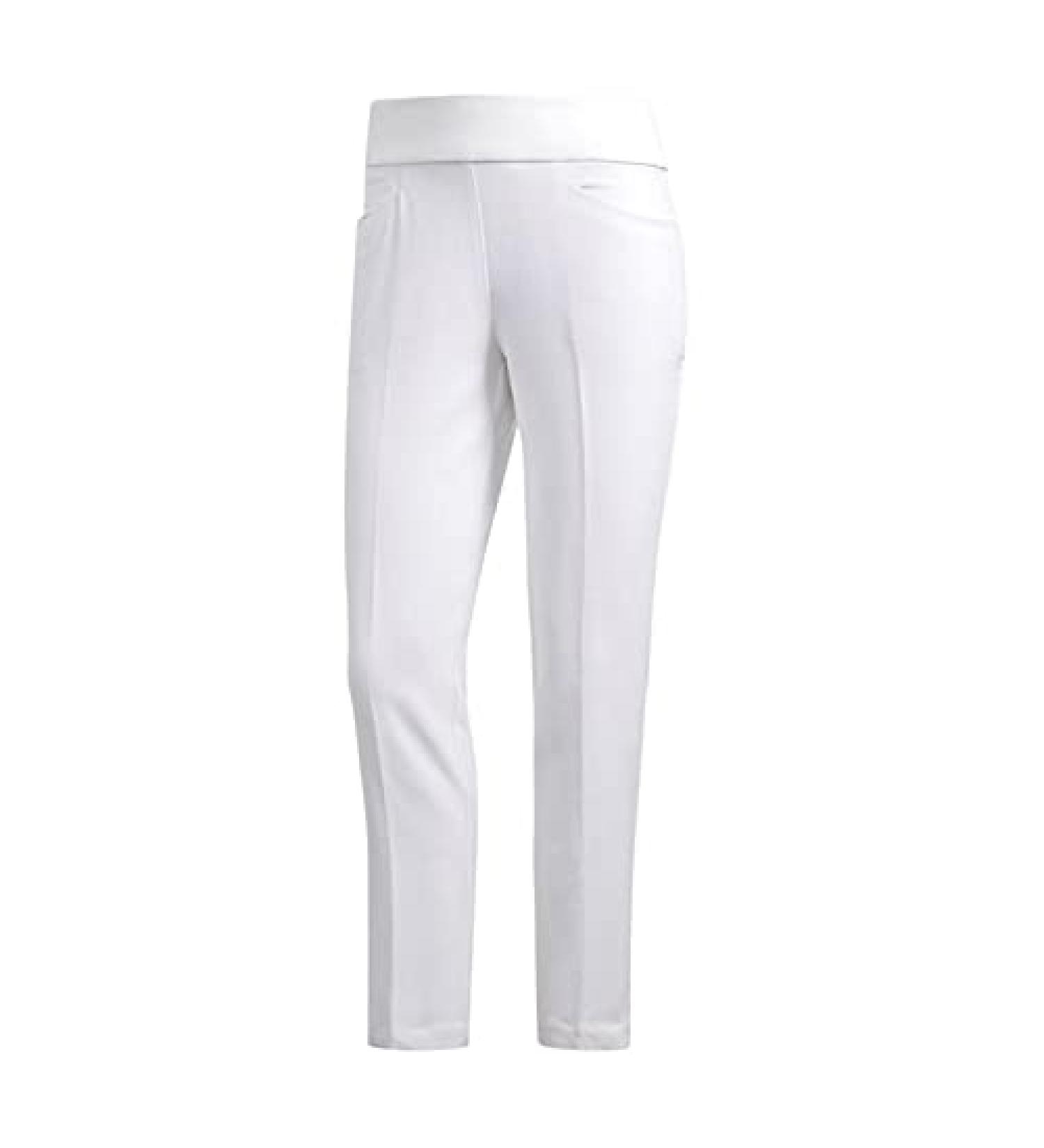 adidas Women's Pull-on Ankle Golf Pant White Small