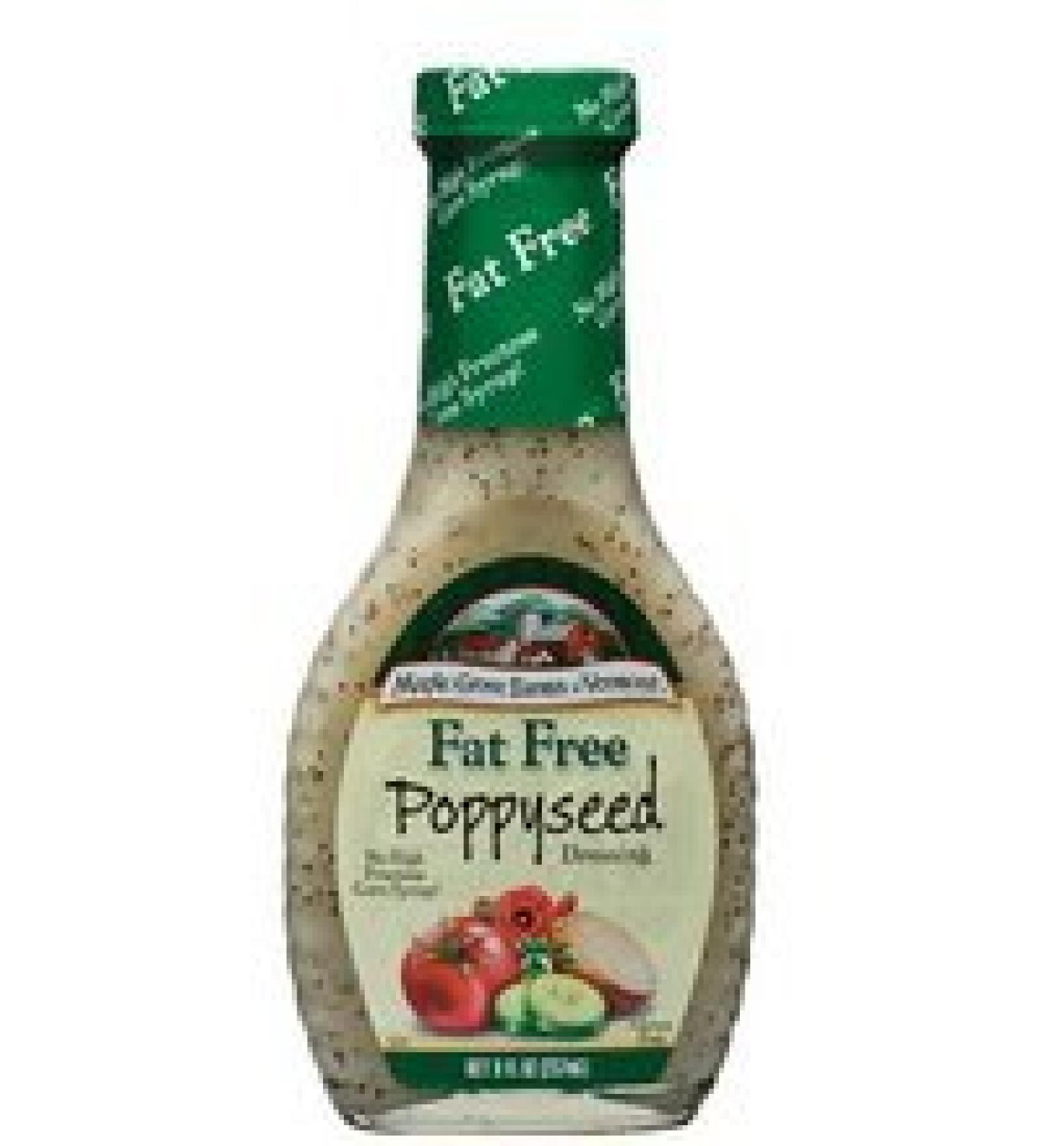 Maple Grove Fat Free Poppyseed Salad Dressing 8 Oz (Pack of 6)