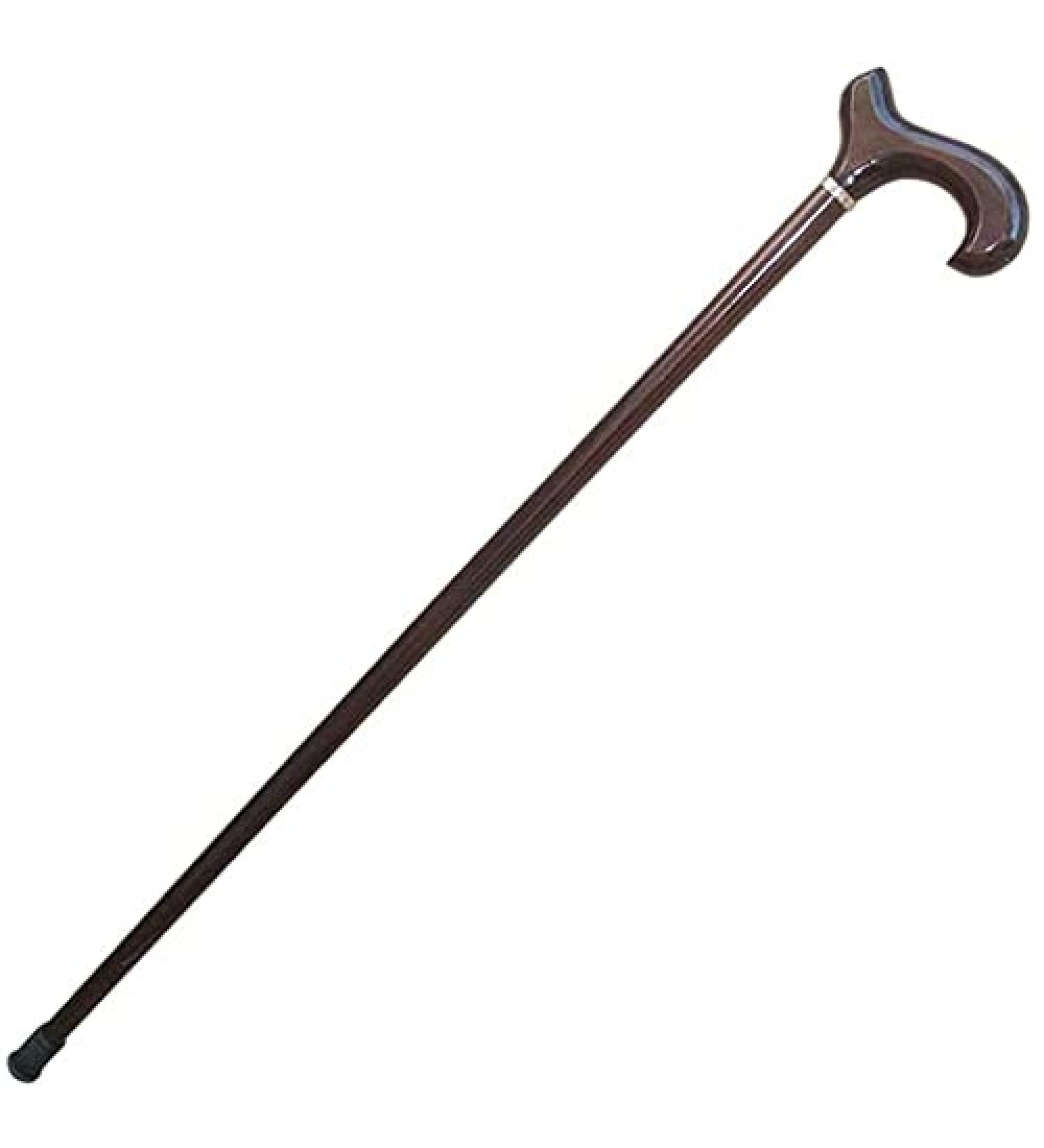 Solid Wooden Walking Cane Wood Canes Folding Cane Whole Crutches Solid Wood Walking Stick Hiking and Walking Wooden for Elderly Seniors Bathing in Sunlight - Buy Online on GoSupps.com