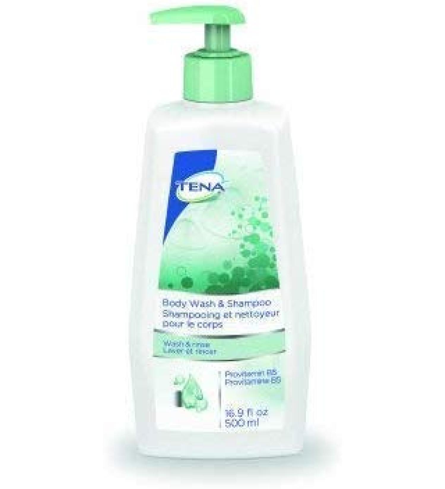 TENA Body Wash & Shampoo 16.9 oz