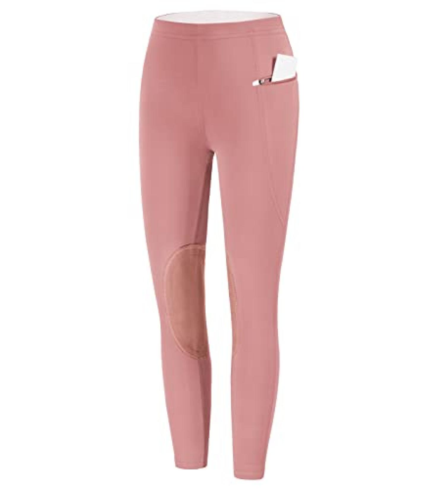 JACK SMITH Girls Riding Pants Youth Equestrian Tights - Pink, Size 8 - Buy Online on GoSupps.com