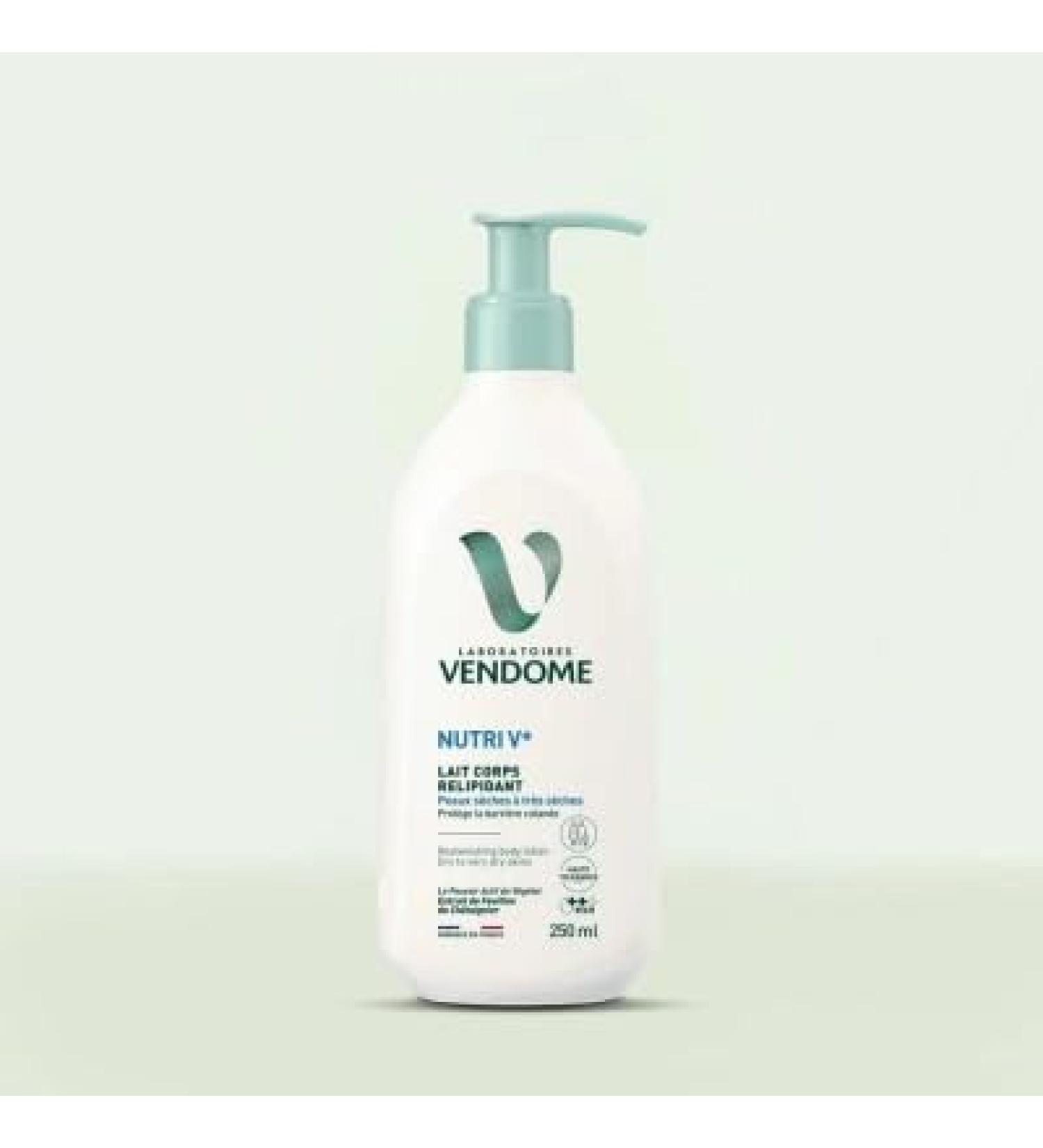 Laboratoires Vend me LABORATOIRES VEND ME - NUTRI V+ - Lipid-Replenishing Body Lotion - 24H Hydration - Prevents Dryness & Protects the Skin Barrier - Enriched with Shea Butter - Dry to Very Dry Skin - 250ml