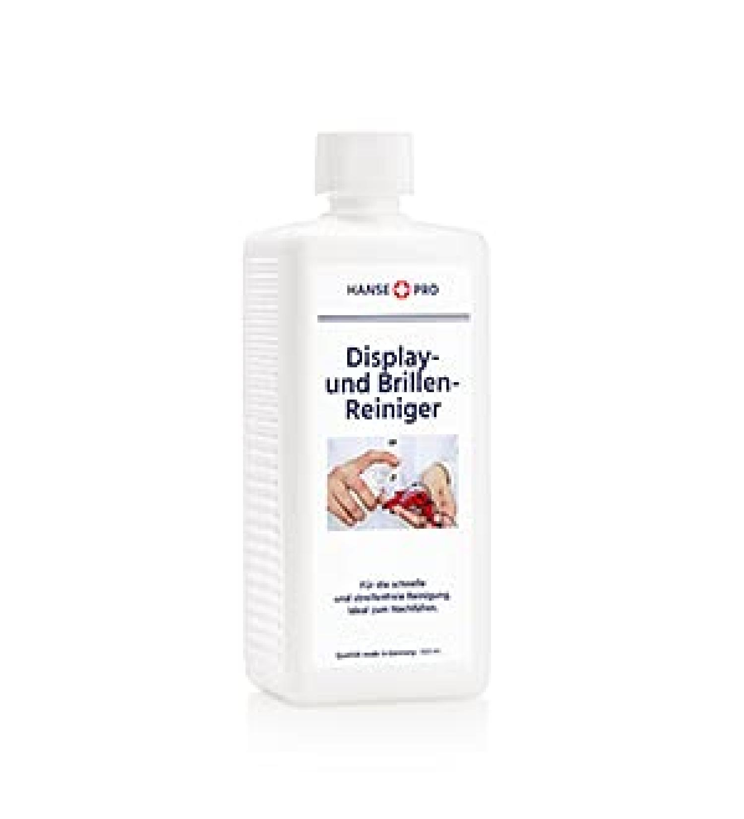 Hanseatic Pro Glasses Cleaner 500ml | Fast Strip-Free Cleaning Spray for Glasses & Displays | Ideal for Refilling | 1 Pack - Buy Online on GoSupps.com